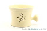 Jumbo Barbershop Style Shaving Mug | Cream