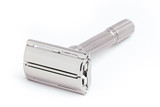1968 N4 Gillette Slim Adjustable Safety Razor | Factory Nickel Revamp