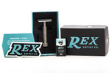 Rex Supply Co. | Envoy Three Piece Stainless Steel Double Edge Safety Razor