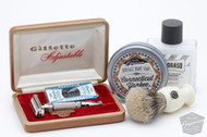 A Shave in History - 1958 Nickel Toggle / Connecticut Yankee / WSP Brush / Proraso Balm