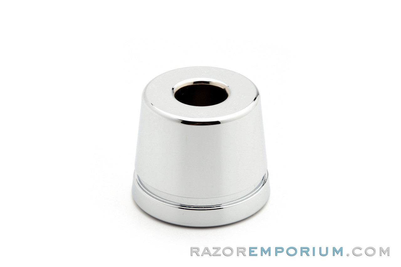 Rockwell White Chrome Safety Razor Stand | Razor Emporium