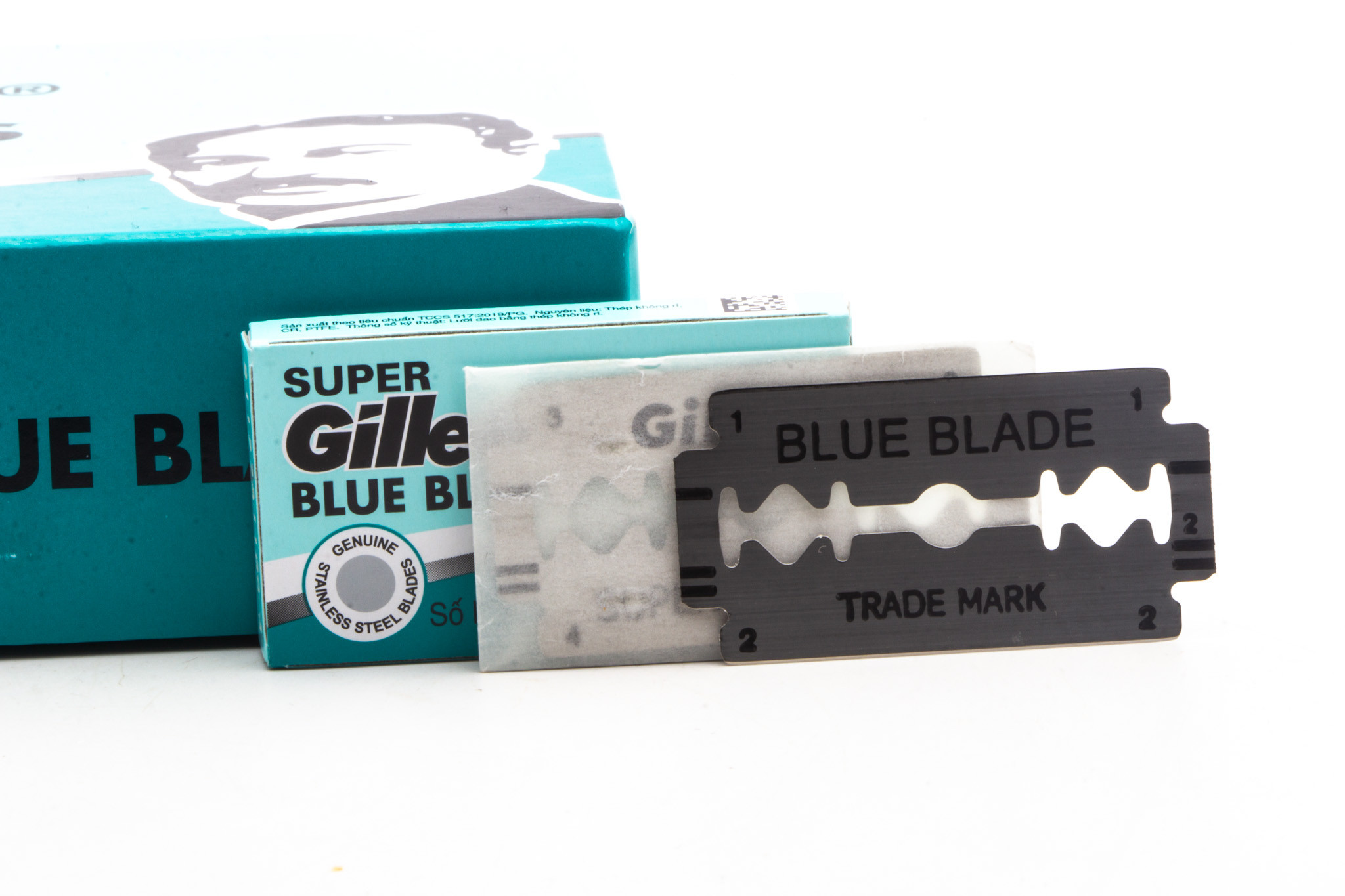 Super Gillette Blue Double Edge [DE] Razor Blades - Razor Emporium