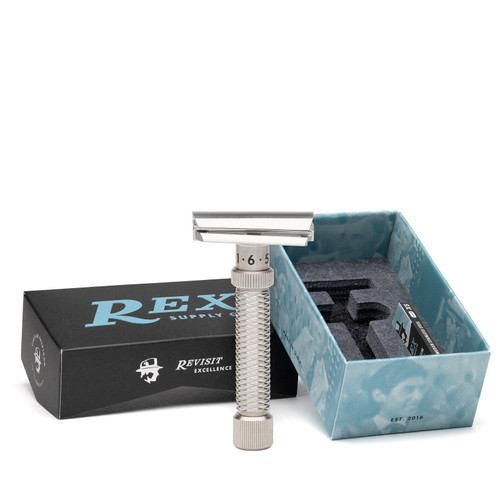 Rex Supply Co | Konsul Slant DE Razor | Razor Emporium - Razor