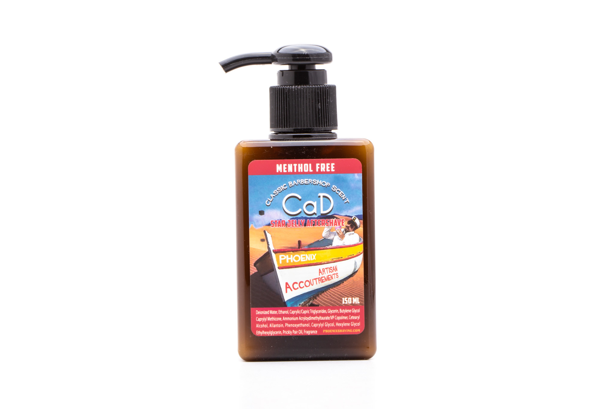 Phoenix Shaving | Mentholated Dbl SOB Star Jelly Aftershave