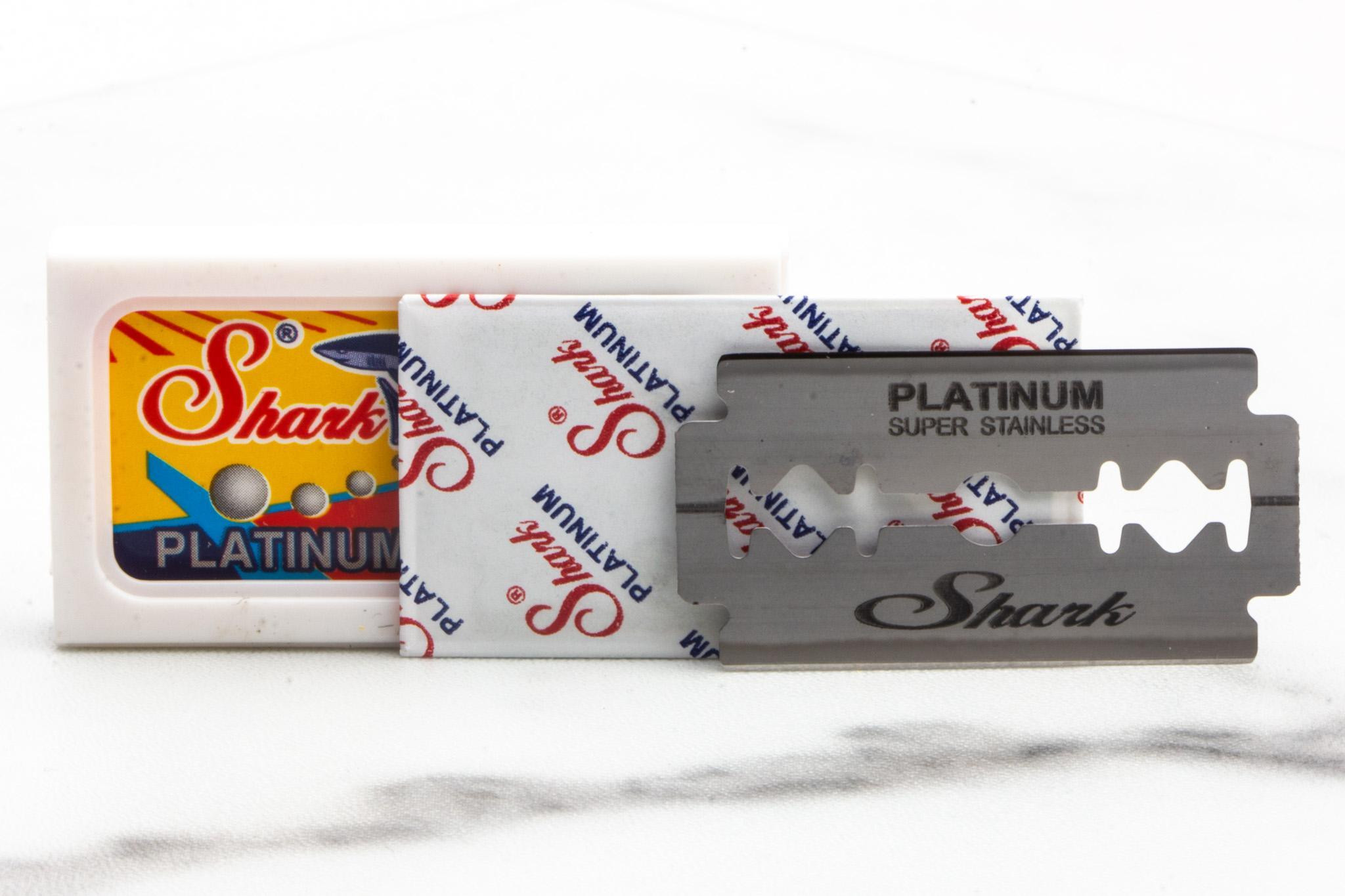 Personna Platinum Blue Double Edge Stainless Steel Safety Razor