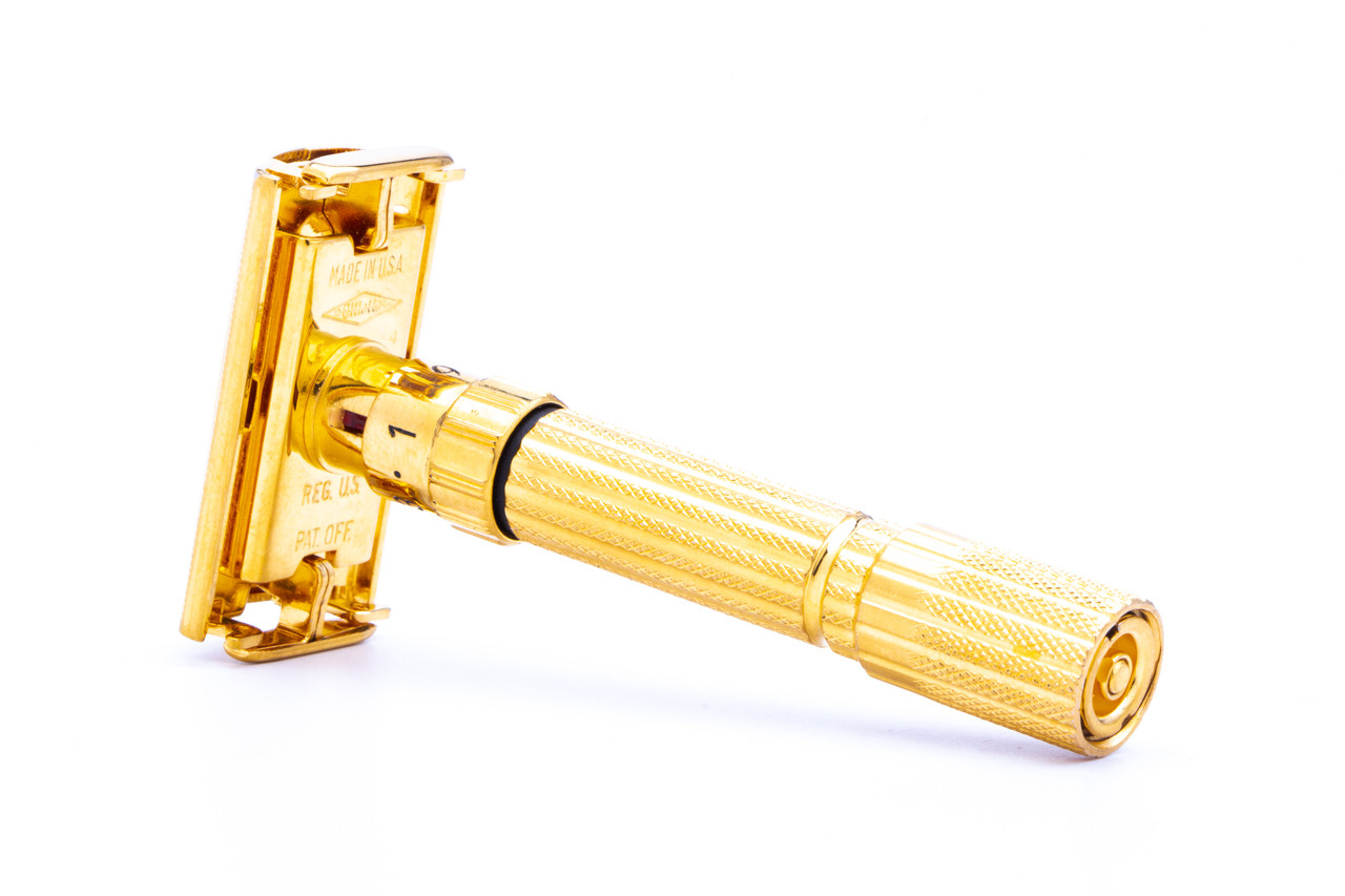 Gillette Fatboy Adjustable | DE 24K Revamp | Razor Emporium
