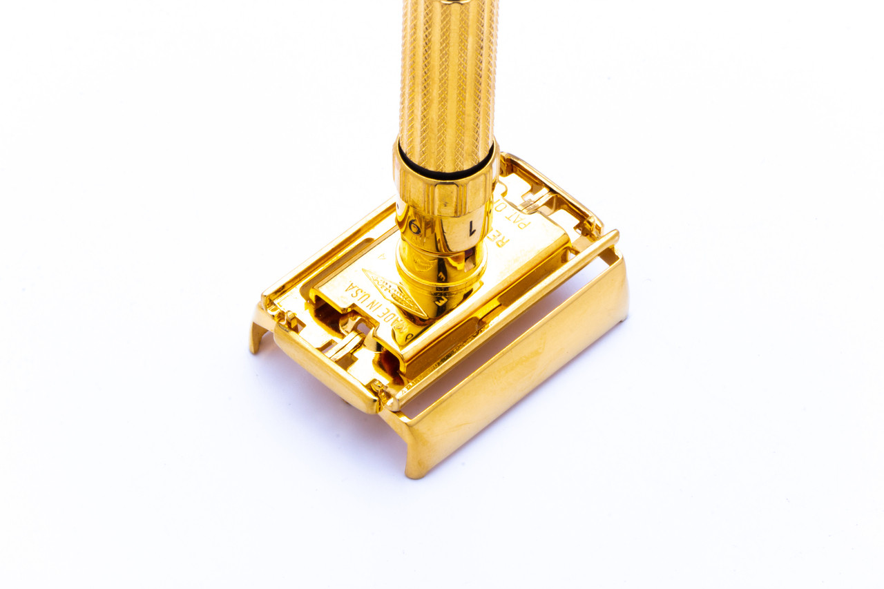 Gillette Fatboy Adjustable | DE 24K Revamp | Razor Emporium