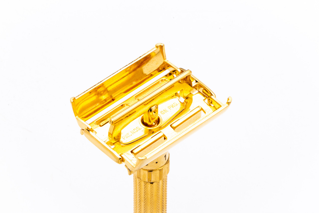 Gillette Fatboy Adjustable | DE 24K Revamp | Razor Emporium