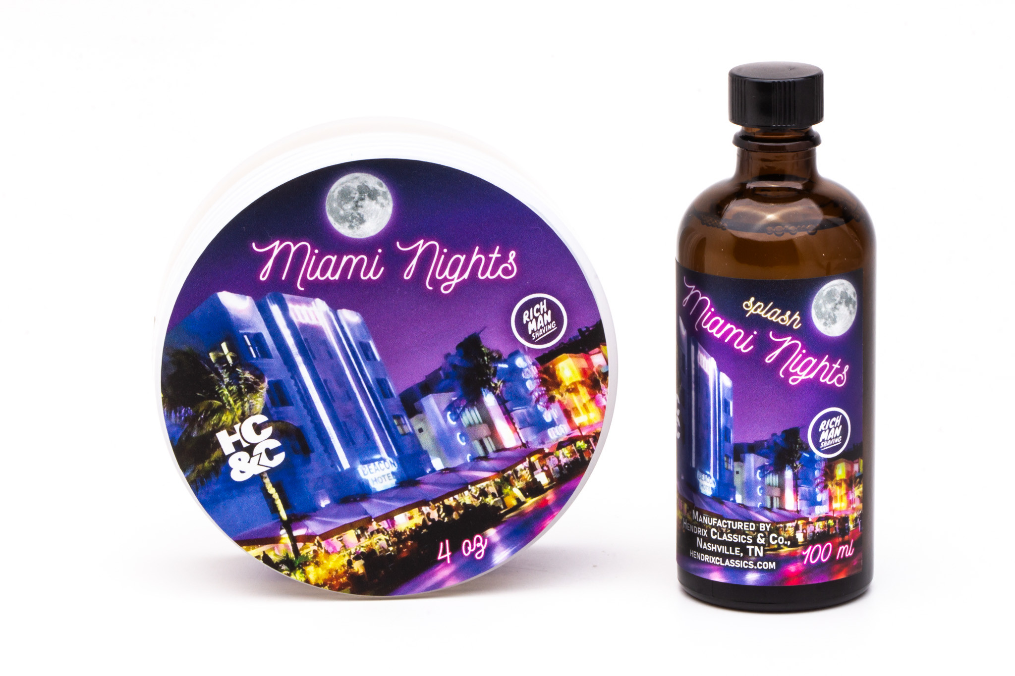 Hendrix Classics & Co | Miami Nights Shaving Soap - Razor Emporium