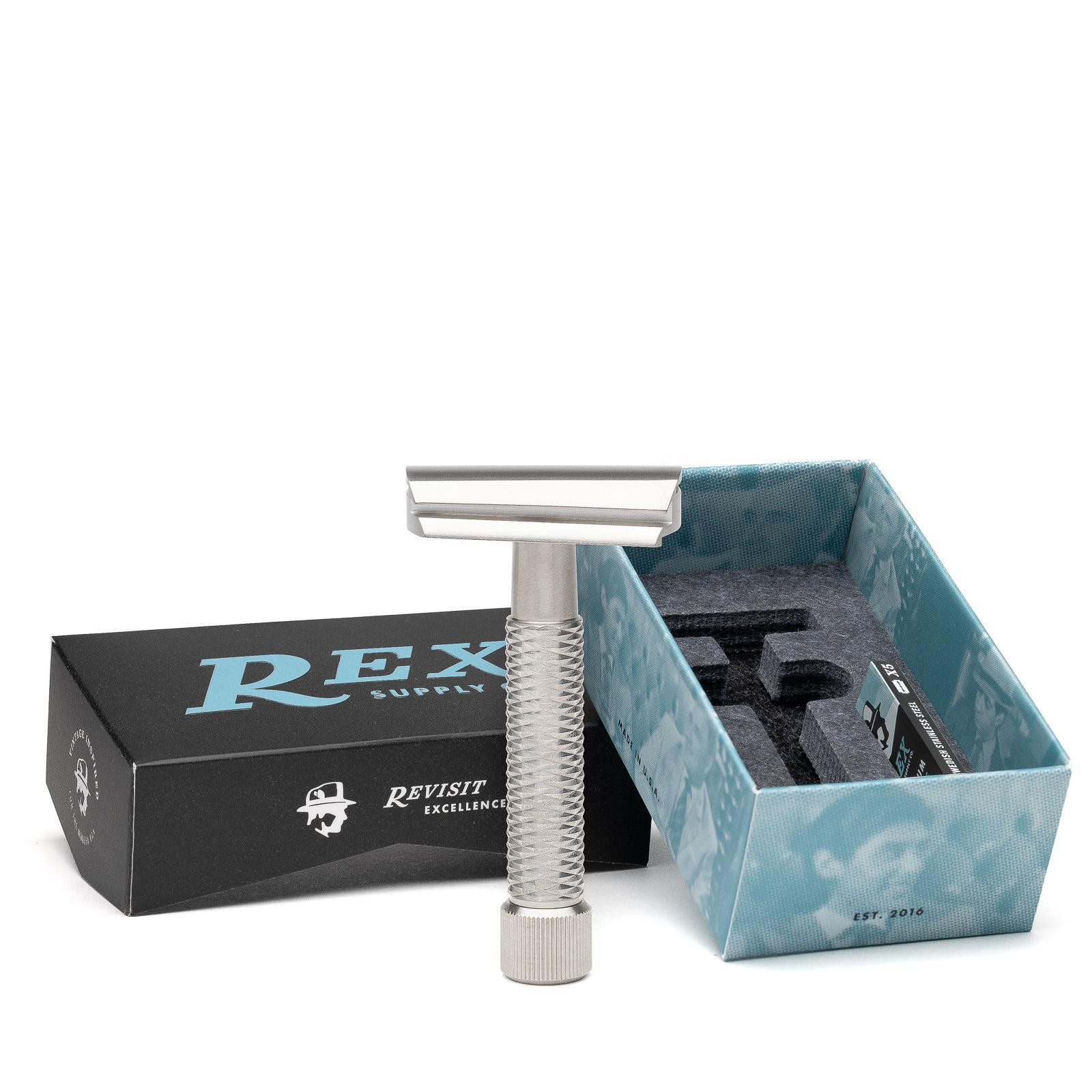 Rex Supply Co | Konsul Slant DE Razor | Razor Emporium - Razor