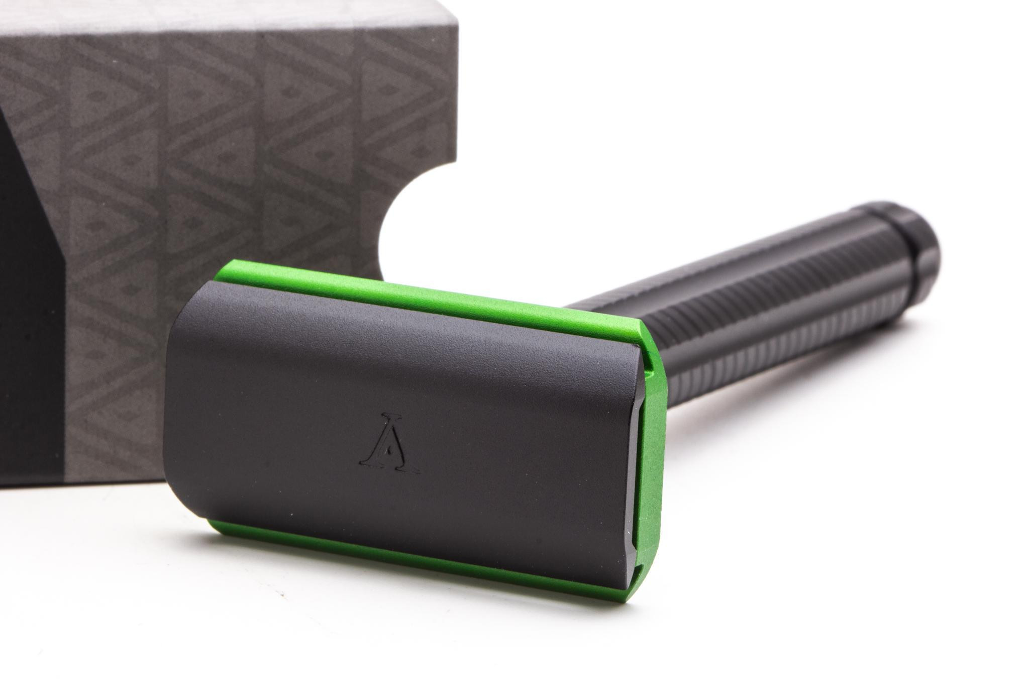 あー Ayslworth Razor | Apex - AL6063 | Jet Black Gamer Green - Razor