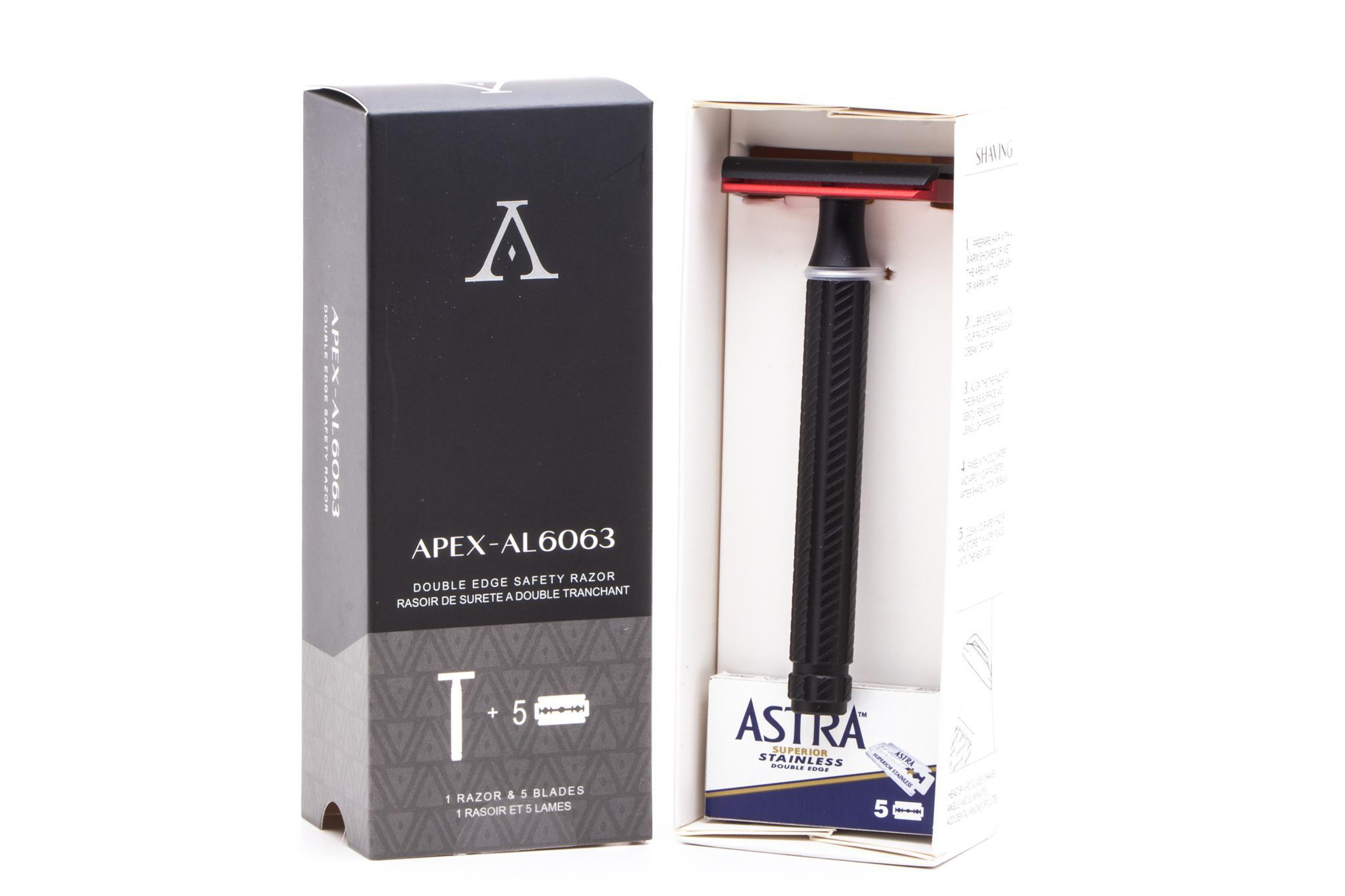 Ayslworth Razor | Apex - AL6063 | Jet Black Blood Red