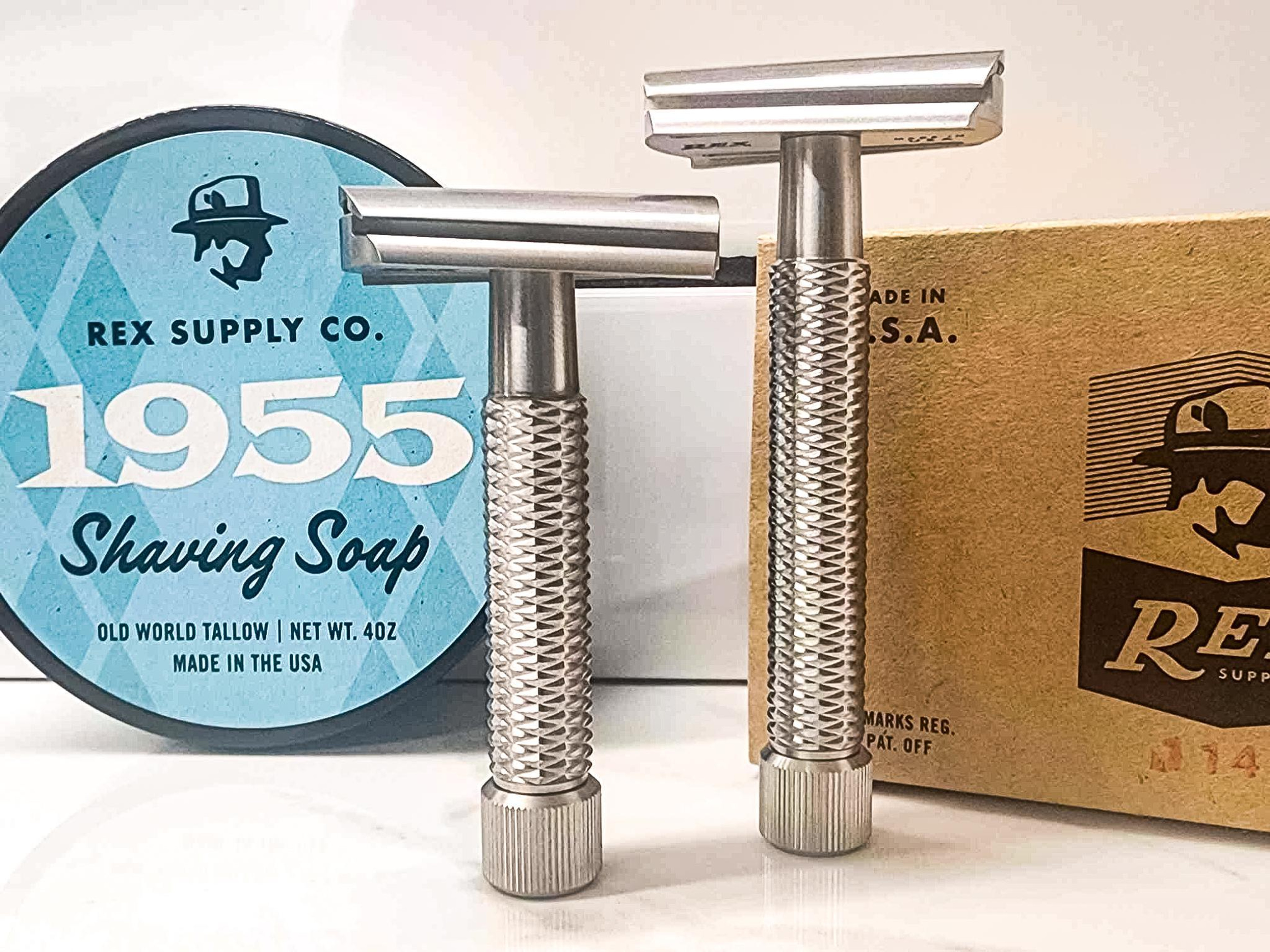 Rex Supply Co | Sentry Slant DE Razor | Razor Emporium