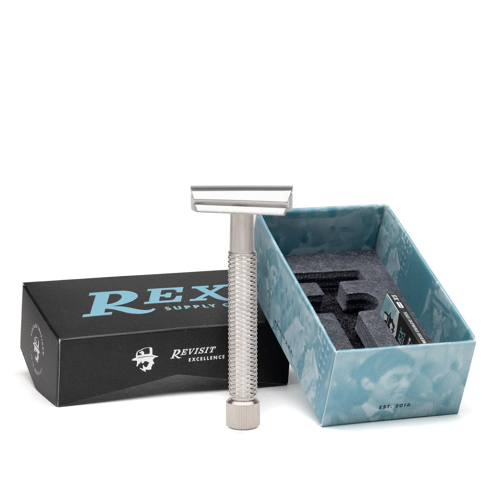 Rex Supply Co | Konsul Slant DE Razor | Razor Emporium - Razor