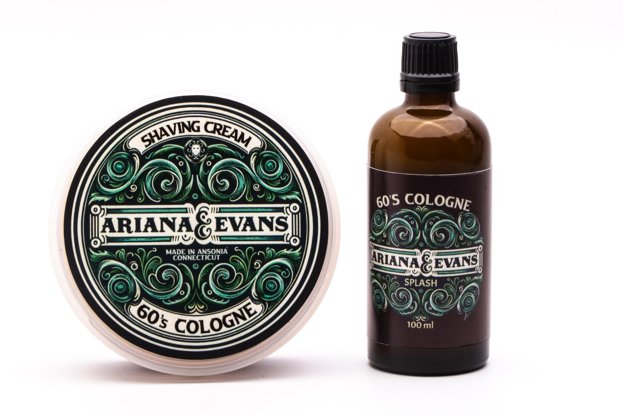 Ariana & Evans | 60's Cologne Aftershave Splash - Razor Emporium