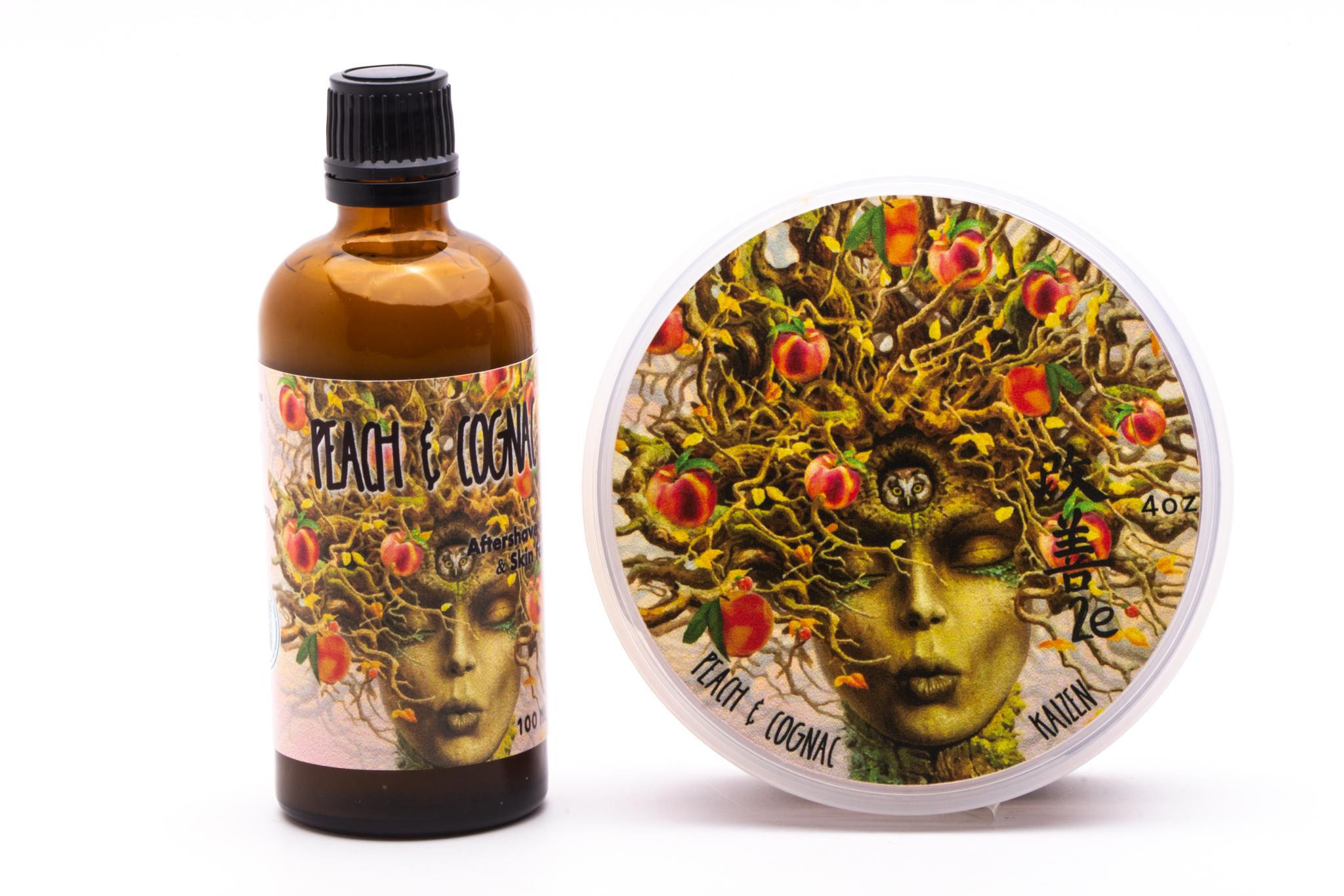 Ariana & Evans | Peach & Cognac Shaving Soap (K2e) - Razor Emporium
