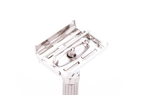 1960 F1 Gillette Fatboy TTO Adjustable Double Edge Razor | Rhodium