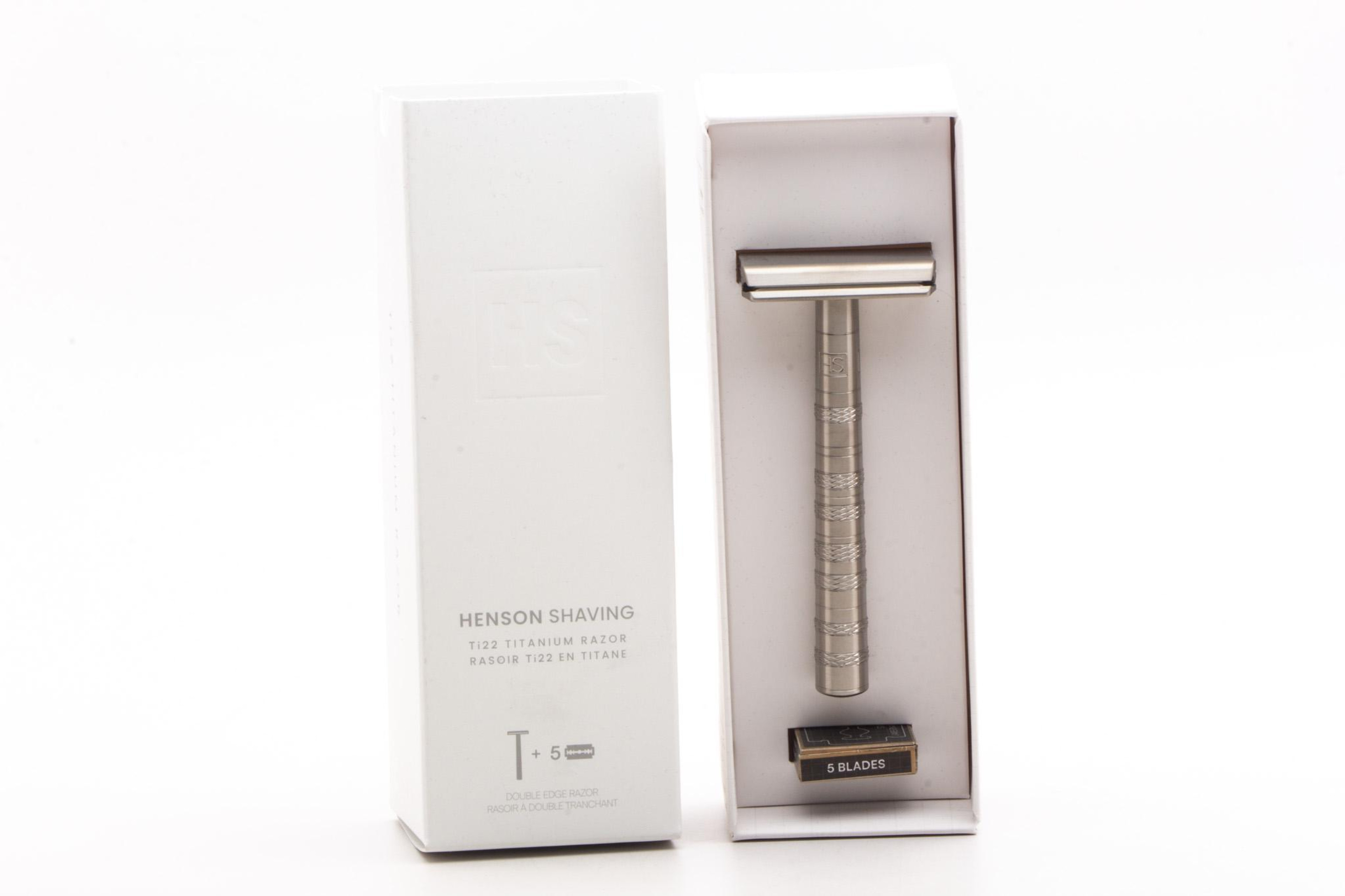 ヘンソンシェービング / Ti22 / チタン / マイルド Henson Ti22