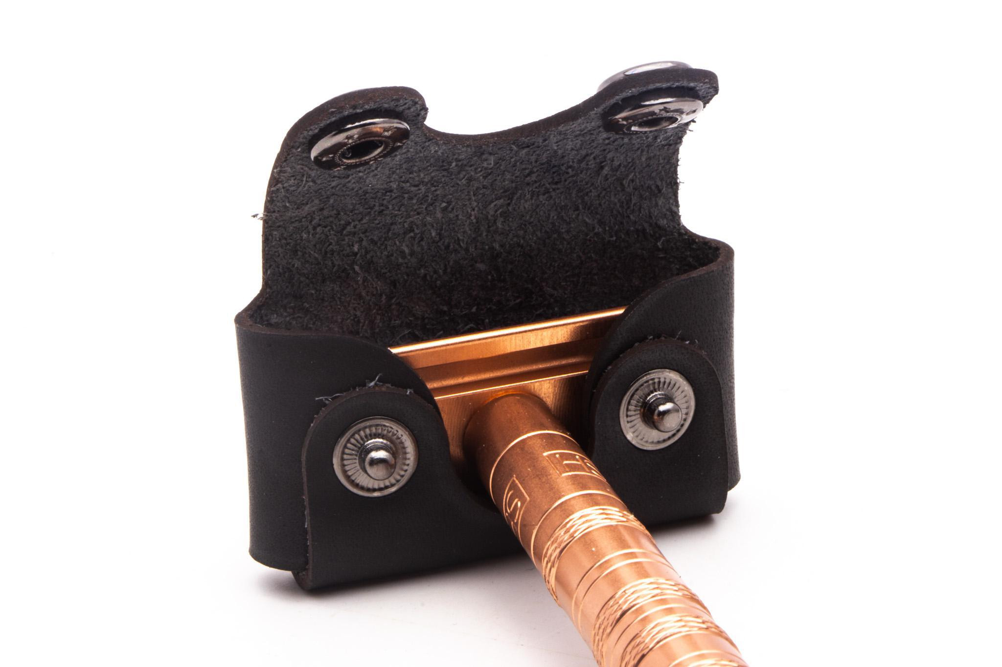 Henson Shaving | Black Leather Head Cover/Sheath for AL13