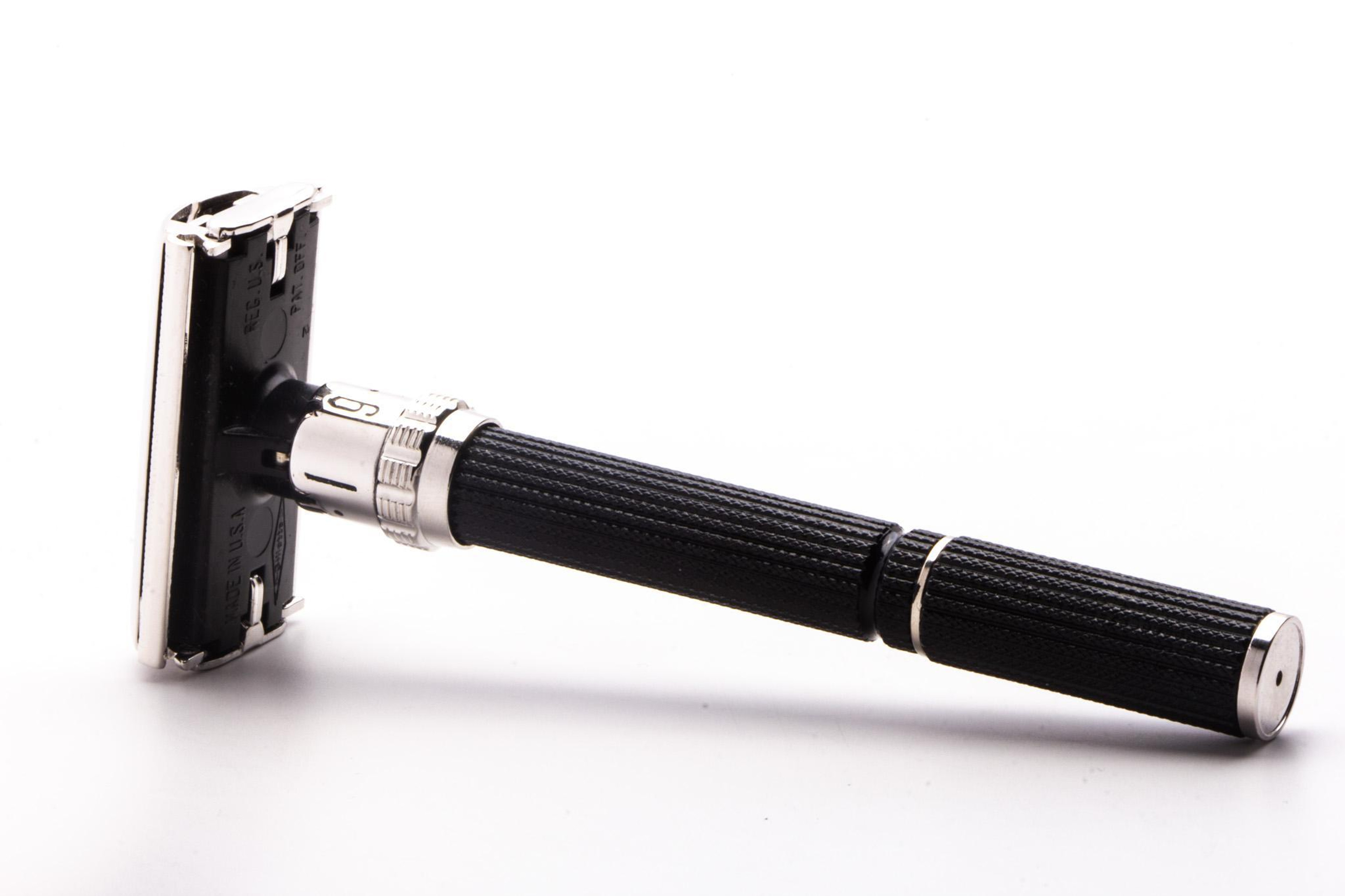 1978 Y2 Gillette Super Adjustable Black Beauty Double Edge