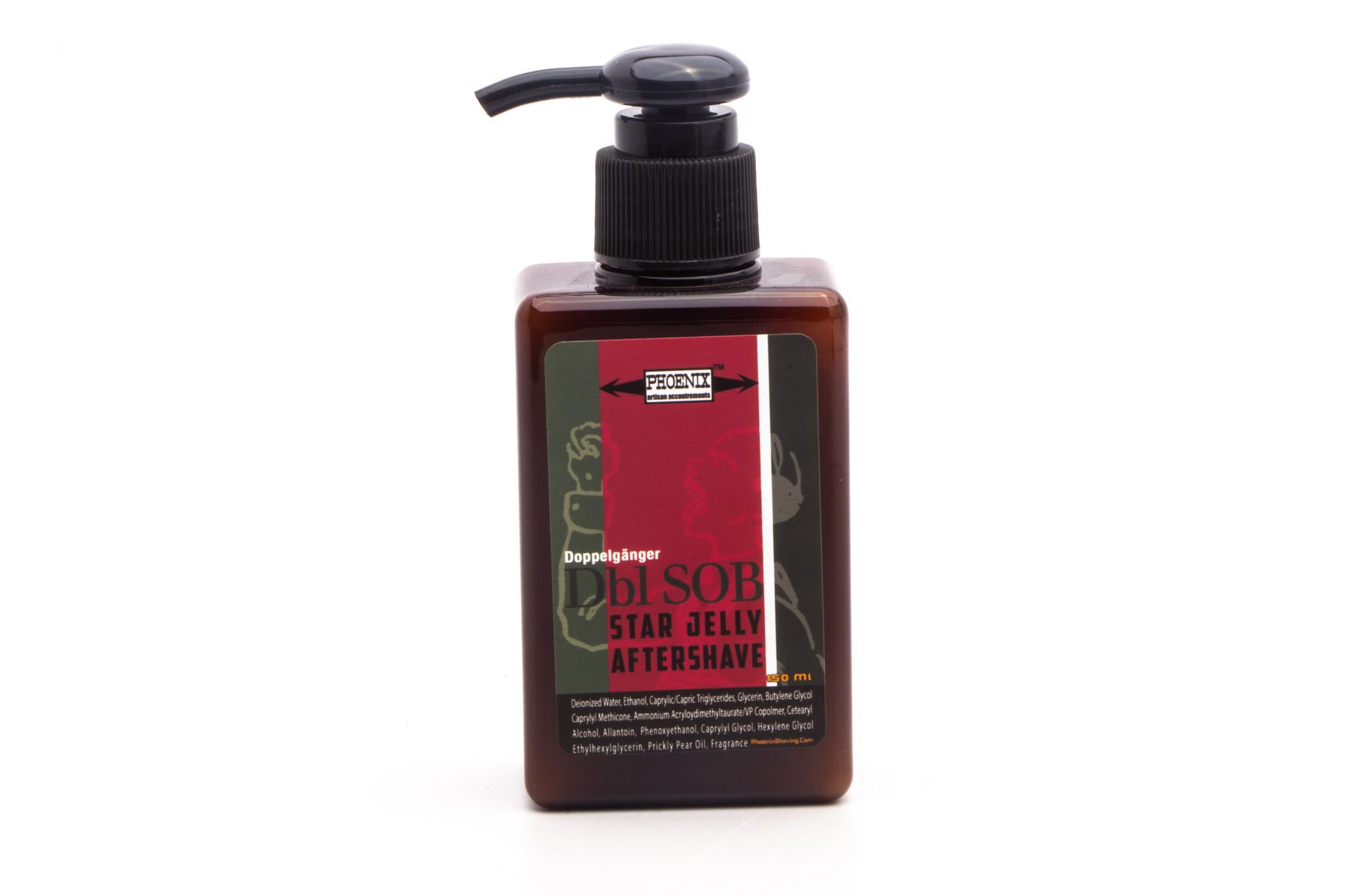 スーパージェクション　Gel Starter 200ml　新品未開封 Phoenix Shaving | Mentholated Dbl SOB Star Jelly Aftershave