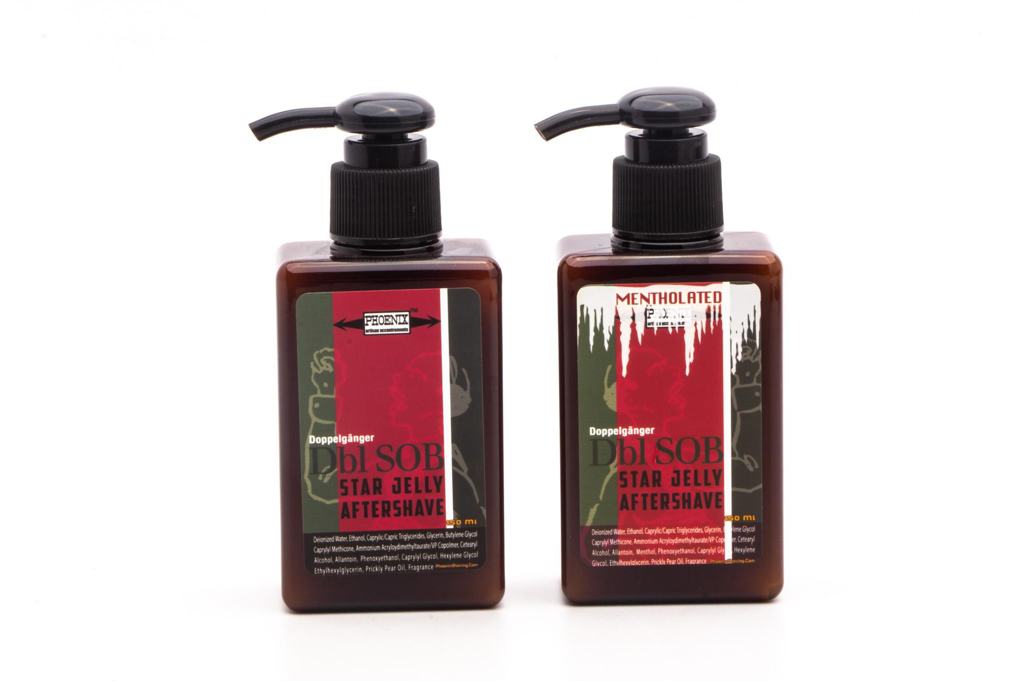 Phoenix Shaving | Mentholated Dbl SOB Star Jelly Aftershave