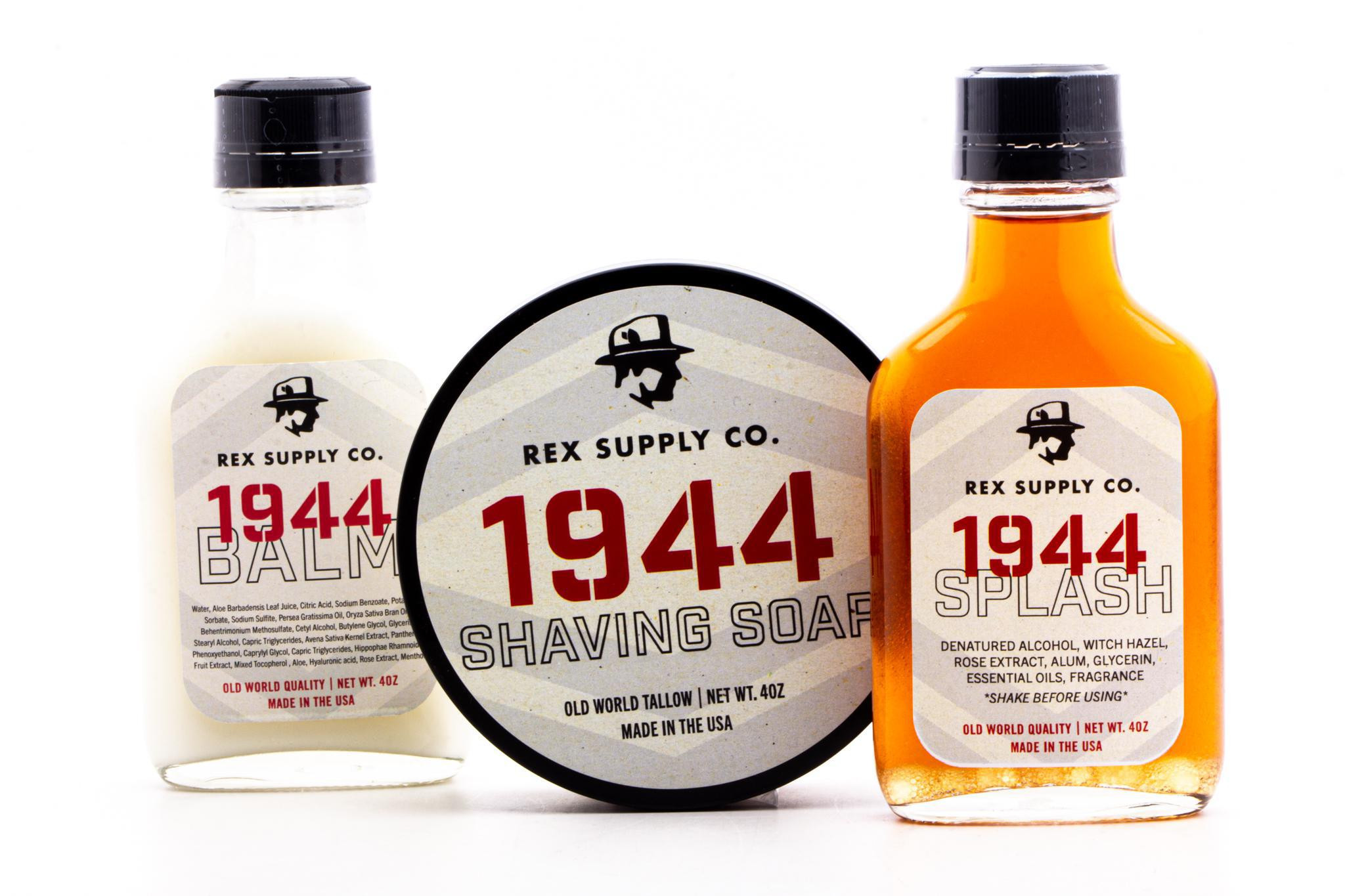 Rex Supply Co. | 1944 Old World Tallow Shaving Soap - Razor Emporium
