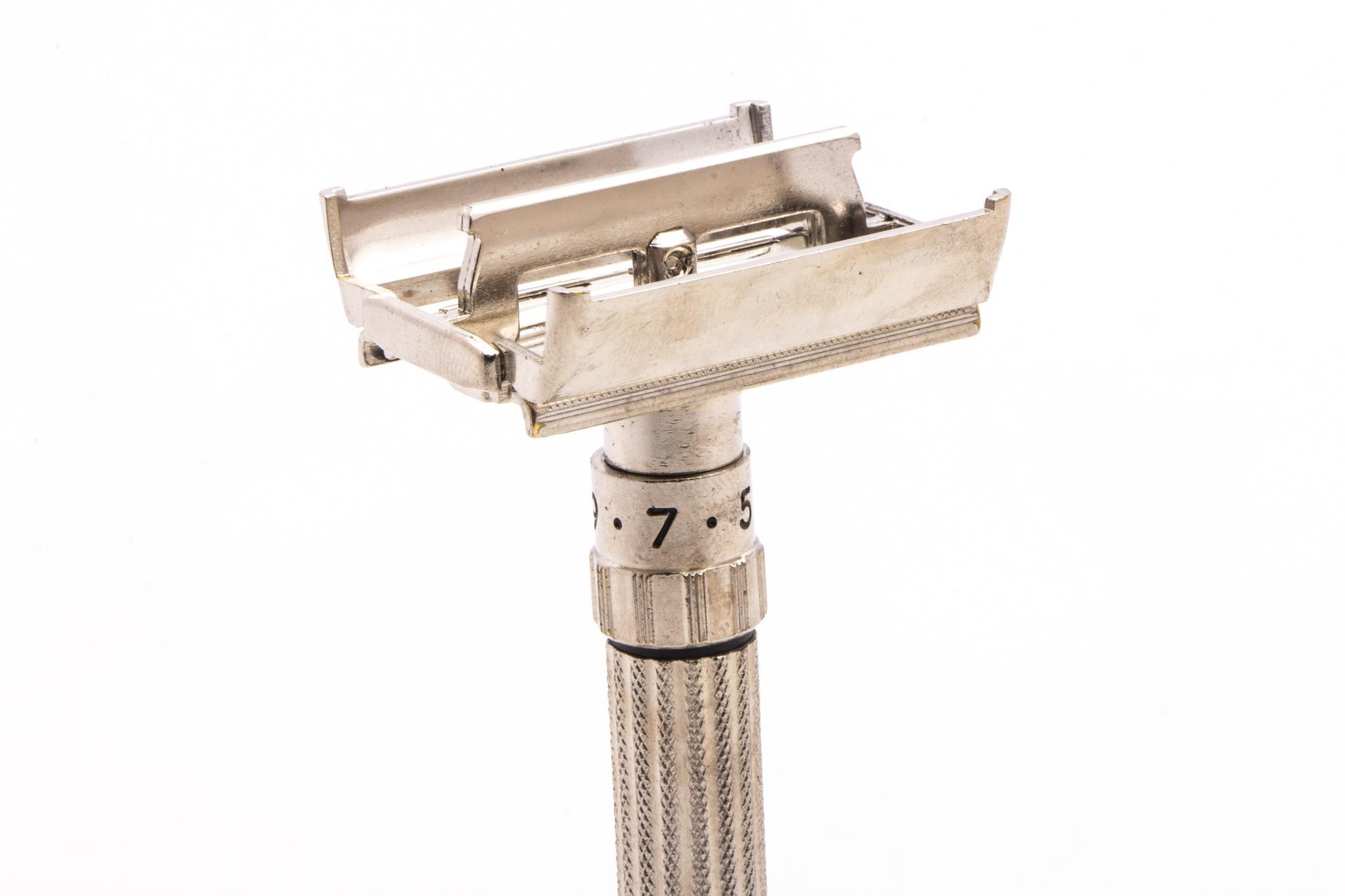 1961 G1 Gillette Fatboy Adjustable DE Safety Razor | Original