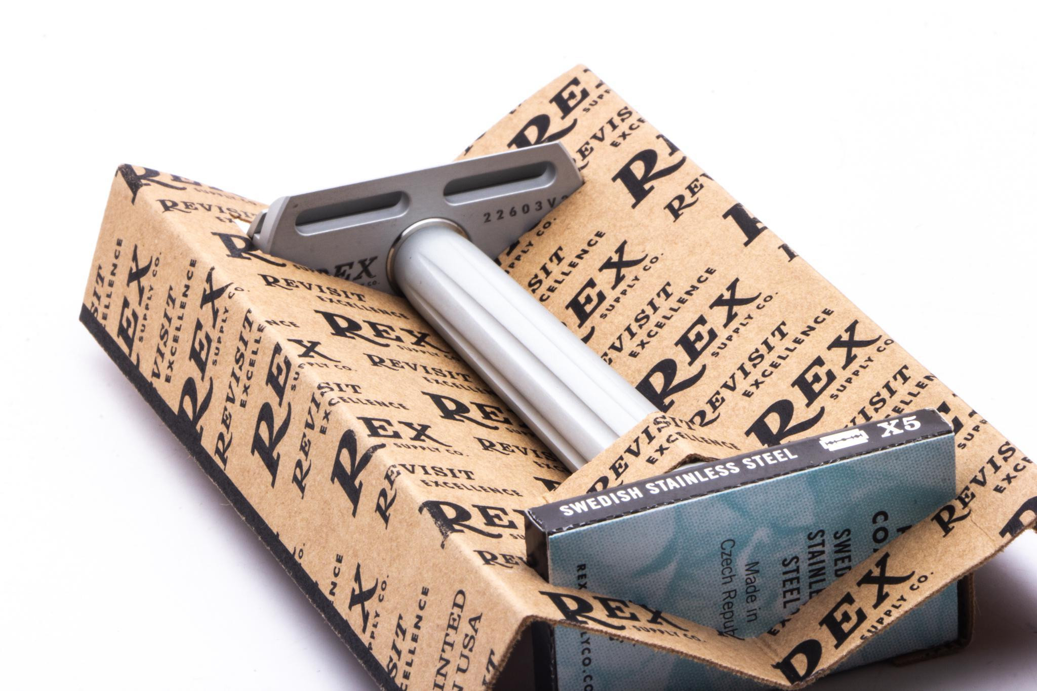 Rex Supply Co. | Page Three Piece Aluminum Double Edge Safety