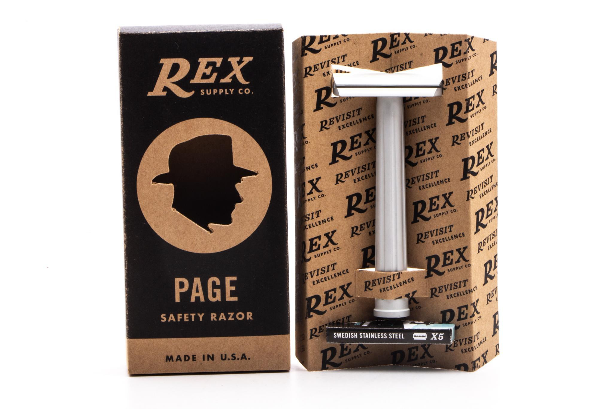 Rex Supply Co. | Page Three Piece Aluminum Double Edge Safety