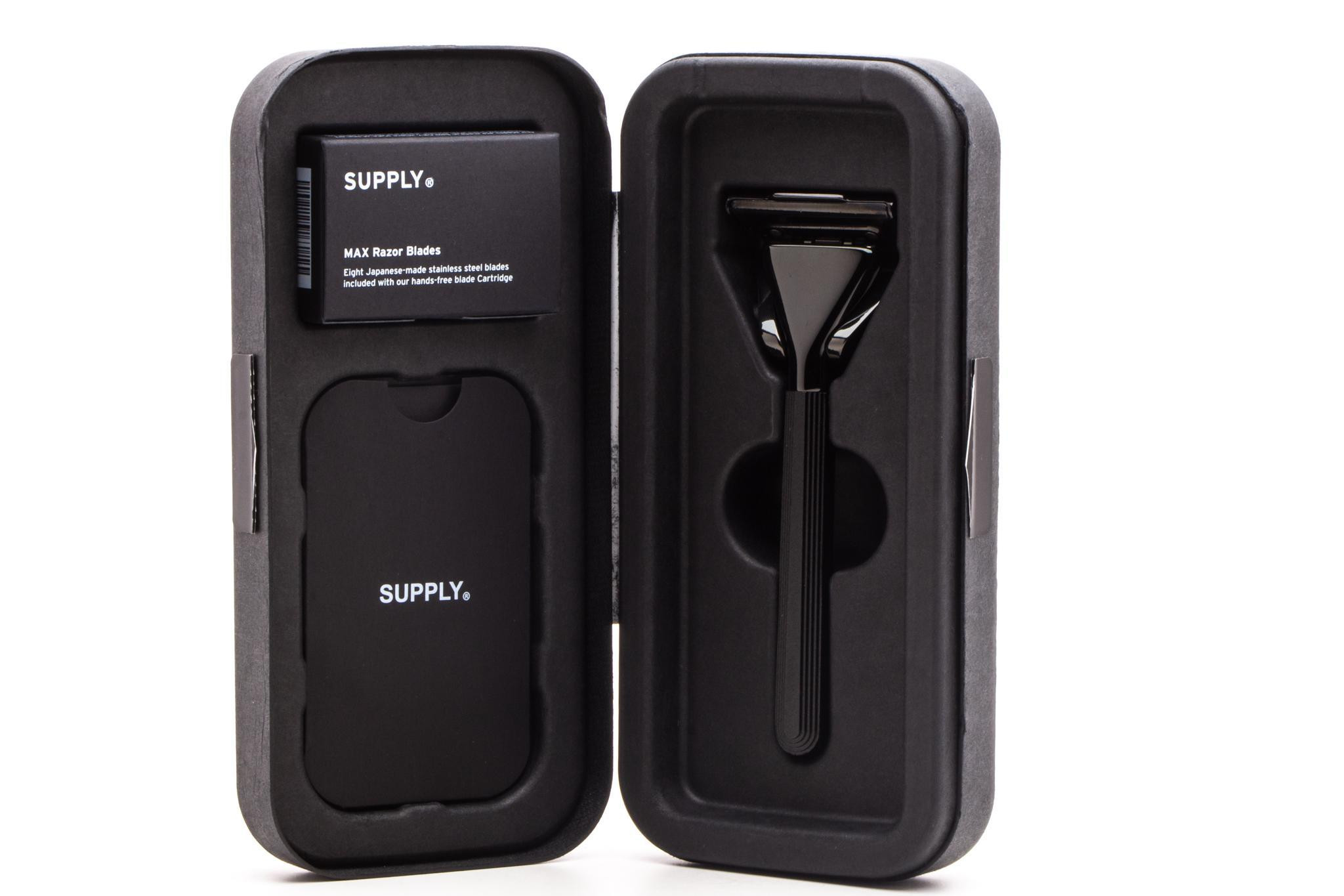Supply | The Single Edge Max Jet Black Safety Razor - Razor Emporium