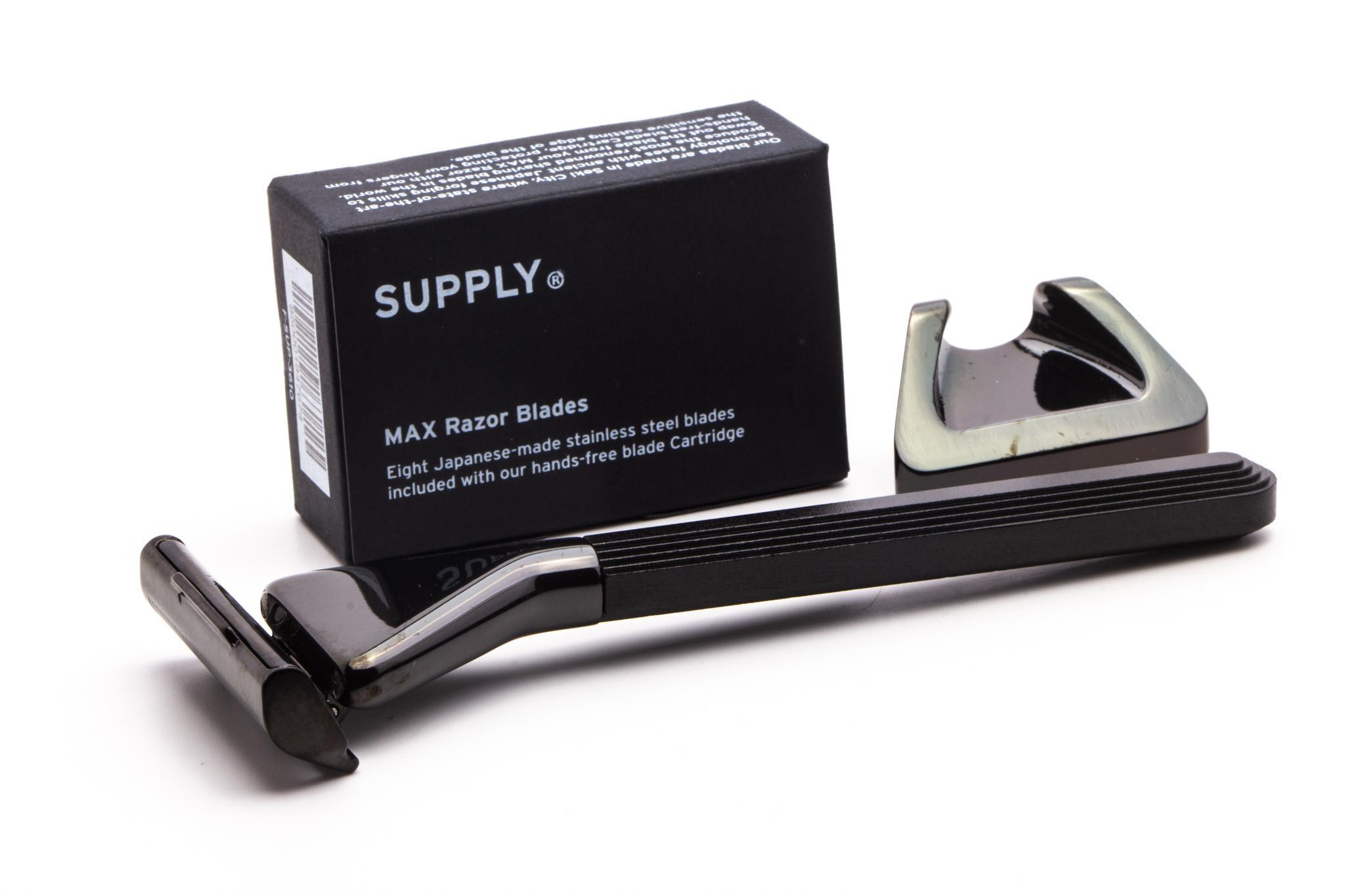 Supply | The Single Edge Max Jet Black Safety Razor - Razor Emporium