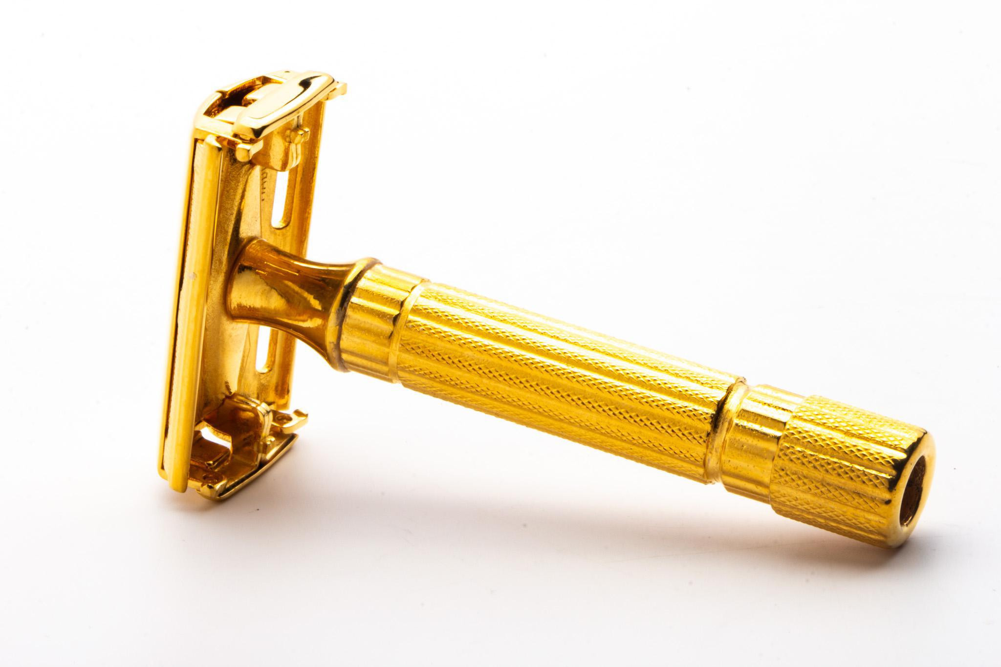 1947-51 Gillette Aristocrat TTO Double Edge Safety Razor | 24K