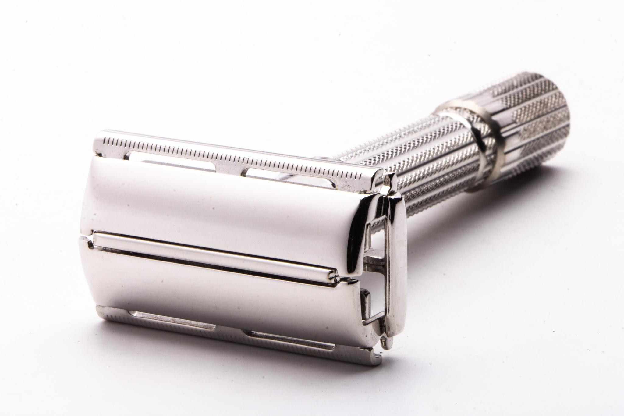 1961 G2 Gillette Fatboy Adjustable Double Edge TTO Safety Razor