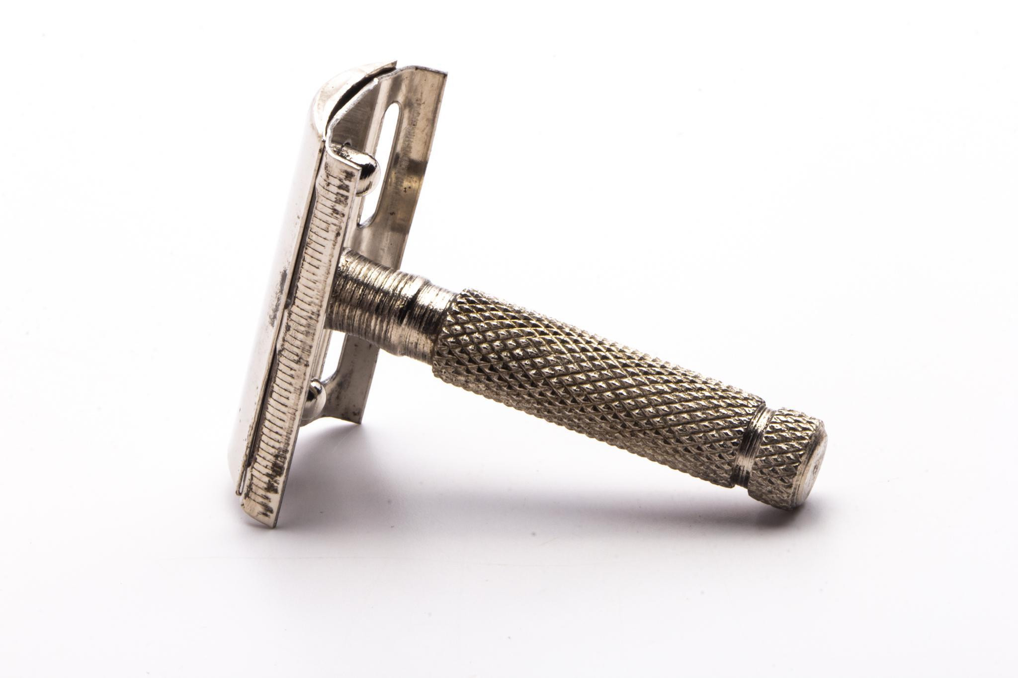 German Three Piece Double Edge Travel Safety Razor | Original