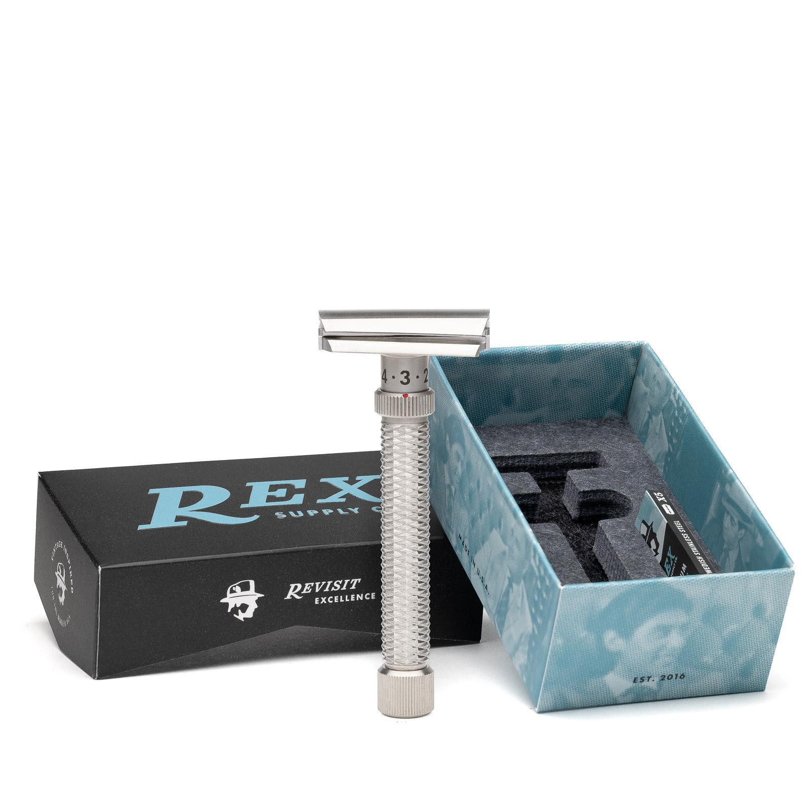 Rex Supply Co | Konsul Slant DE Razor | Razor Emporium - Razor