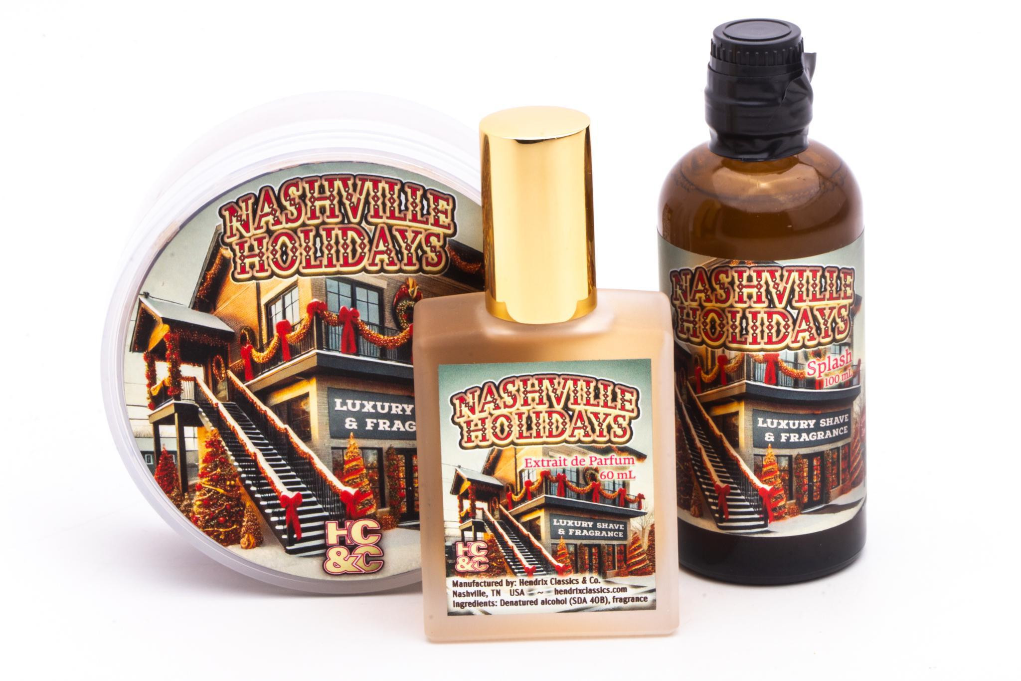 Hendrix Classics & Co. | Nashville Holidays Shaving Soap - Razor