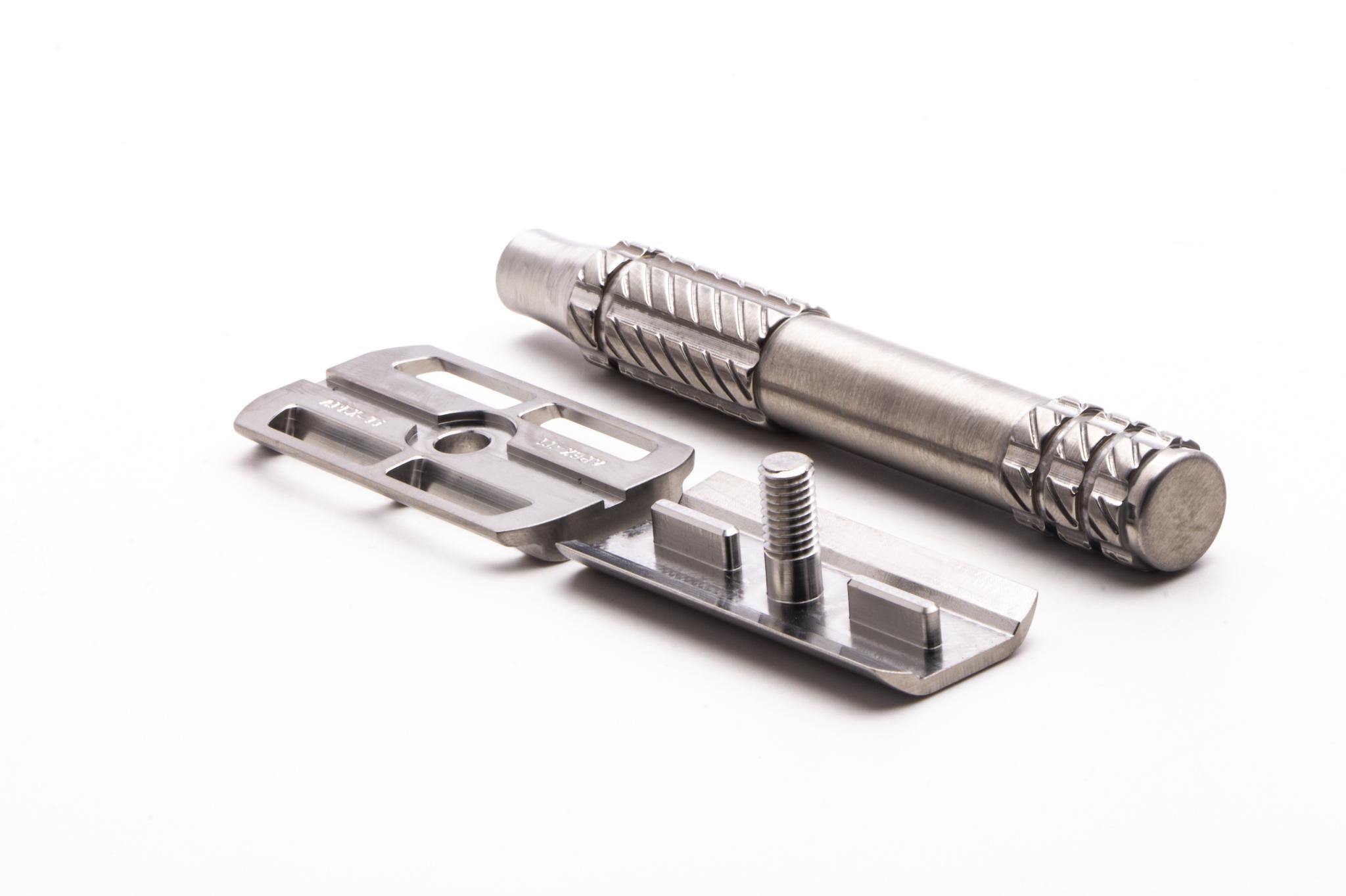 Aylsworth Razors | The APEX-Ti Machined Double Edge Safety Razor