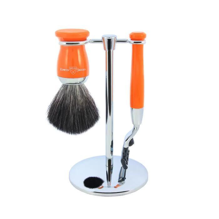 Edwin Jagger | Gillette® Mach3® Razor Shaving Set Orange 3pc