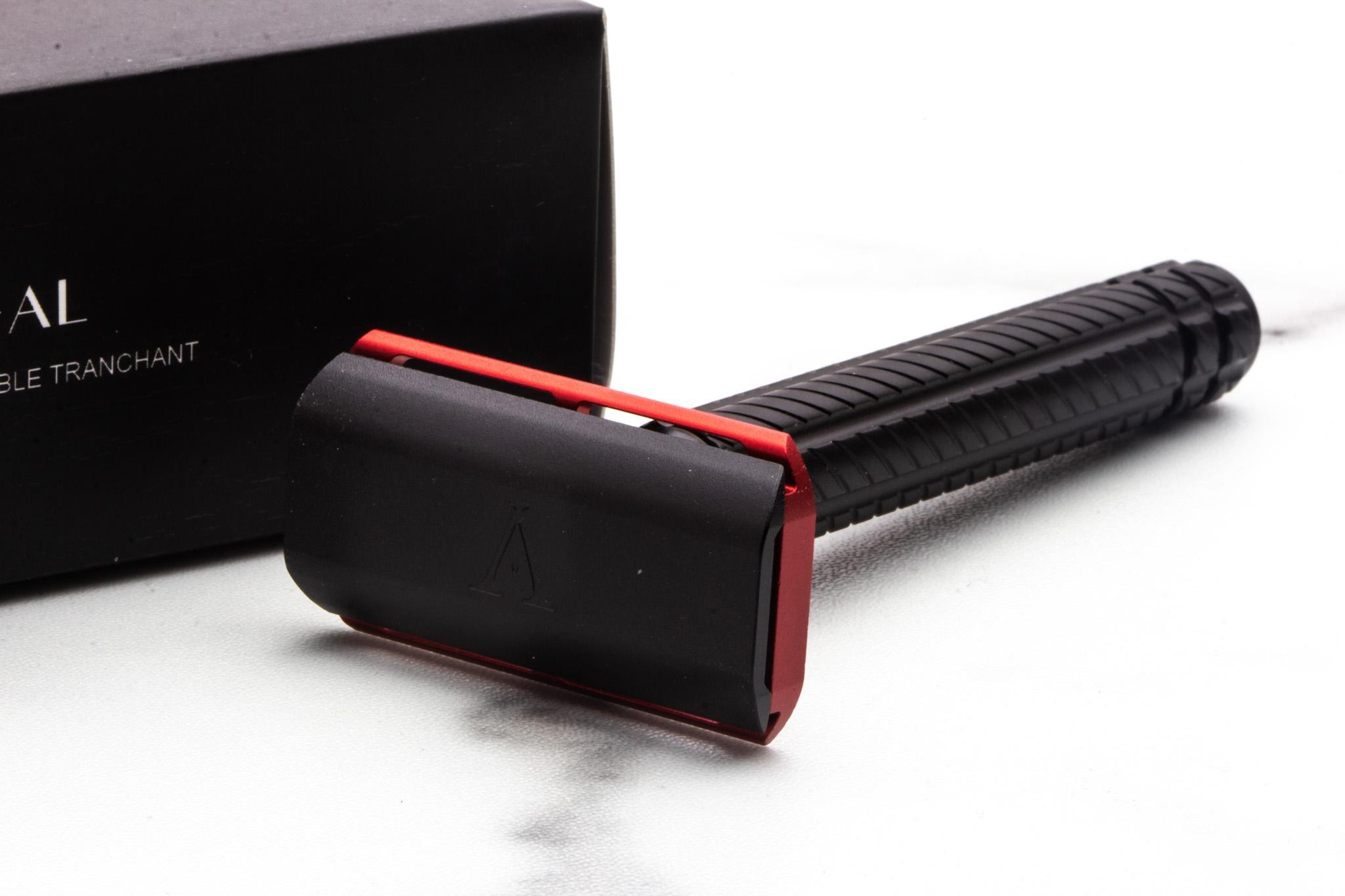 Ayslworth Razor | APEX-AL Double Edge Safety Razor - Jet Black