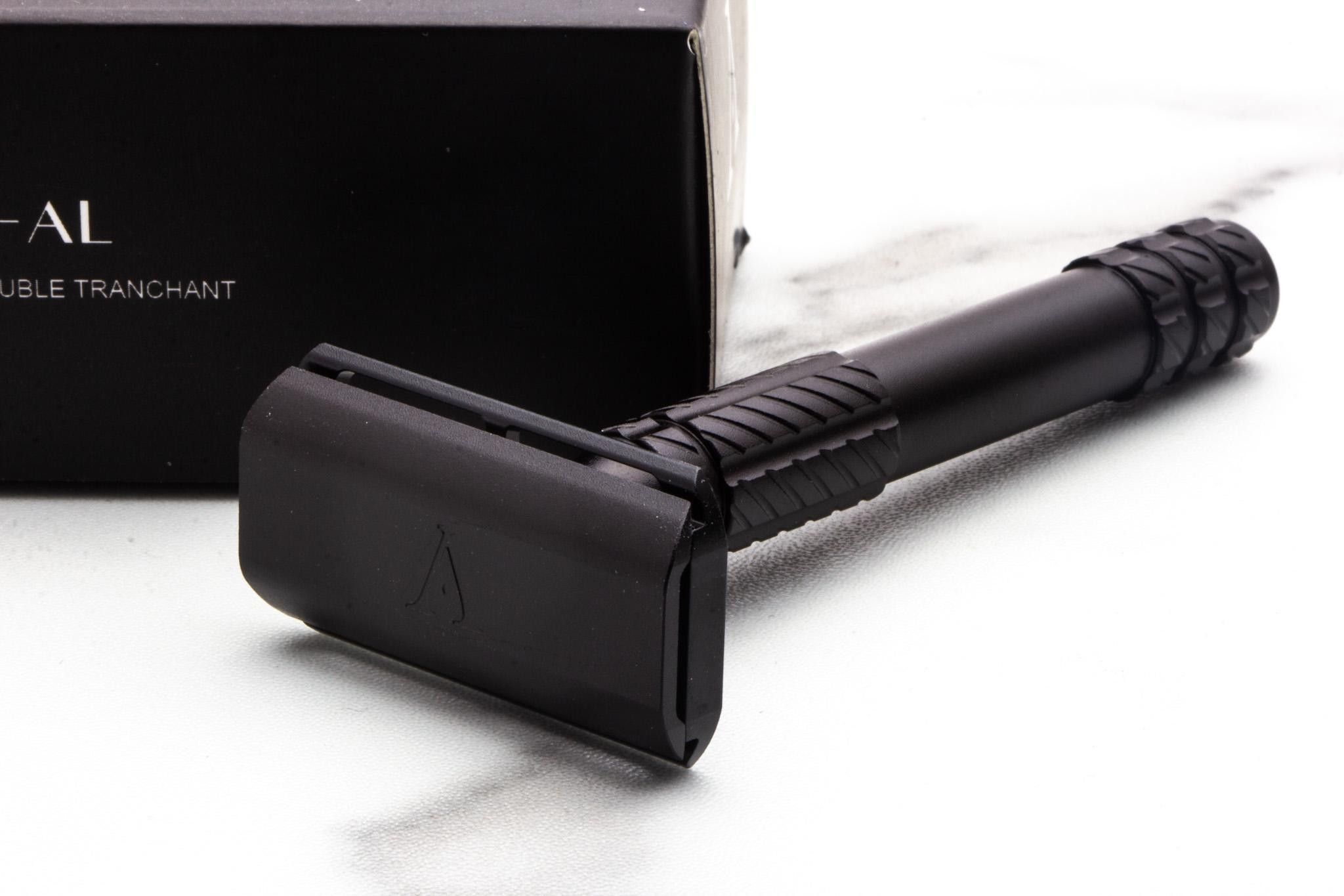 Ayslworth Razor | APEX-AL Double Edge Safety Razor - Jet Black