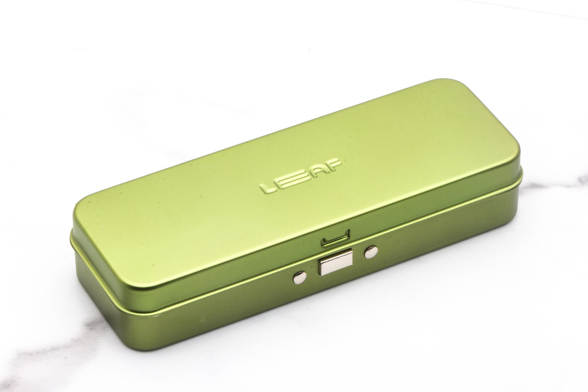 Leaf Two Razor Travel Case - Moss - Razor Emporium