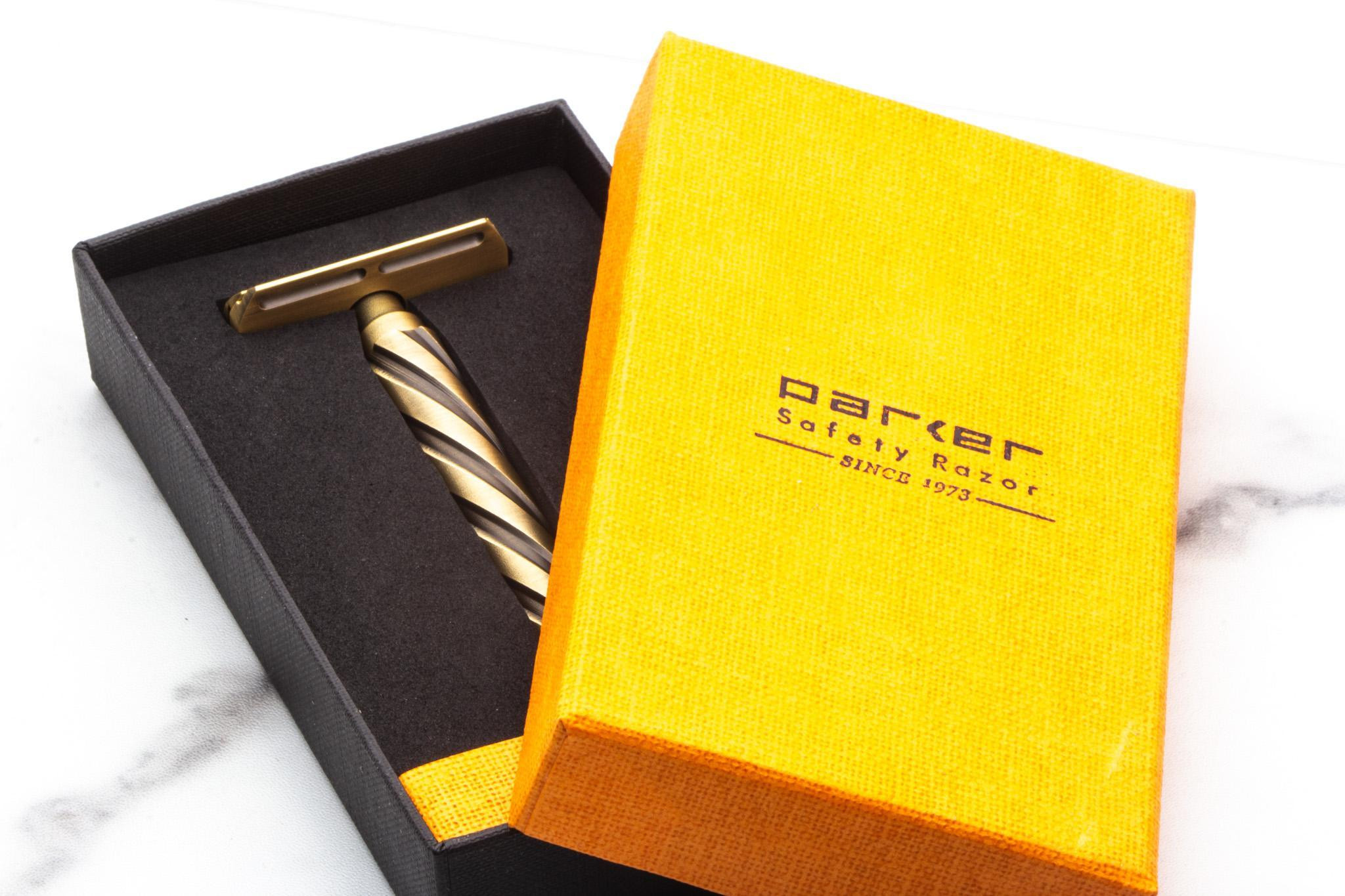 Parker Flight Brass Double Edge Safety Razor - Razor Emporium