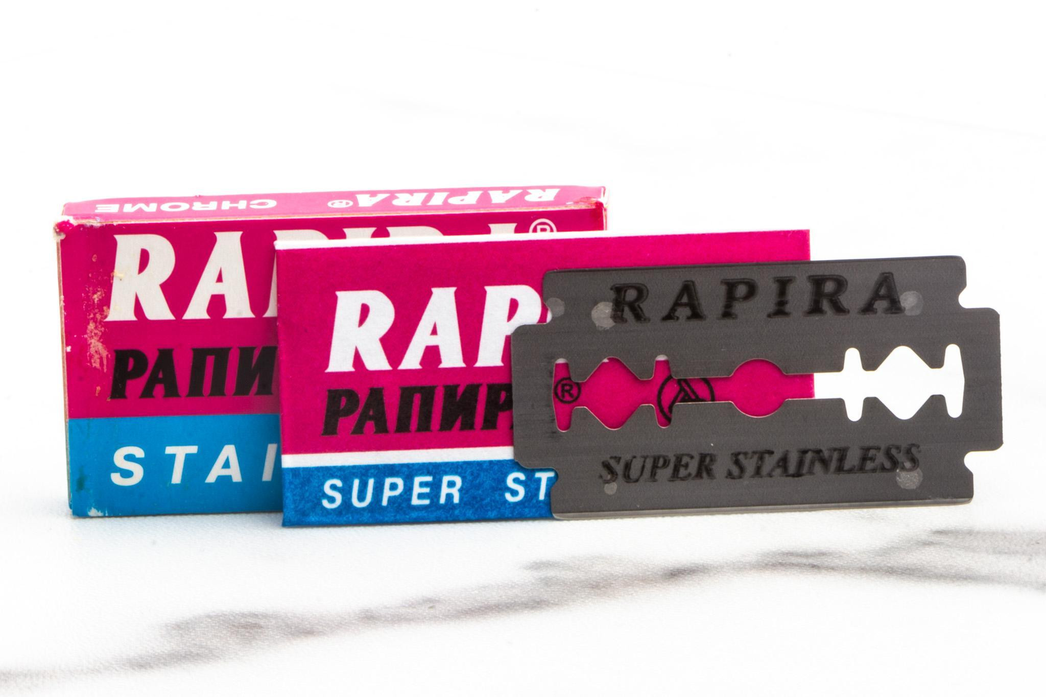 Rapira Double Edge Safety| Super Stainless Razor Blades | Razor