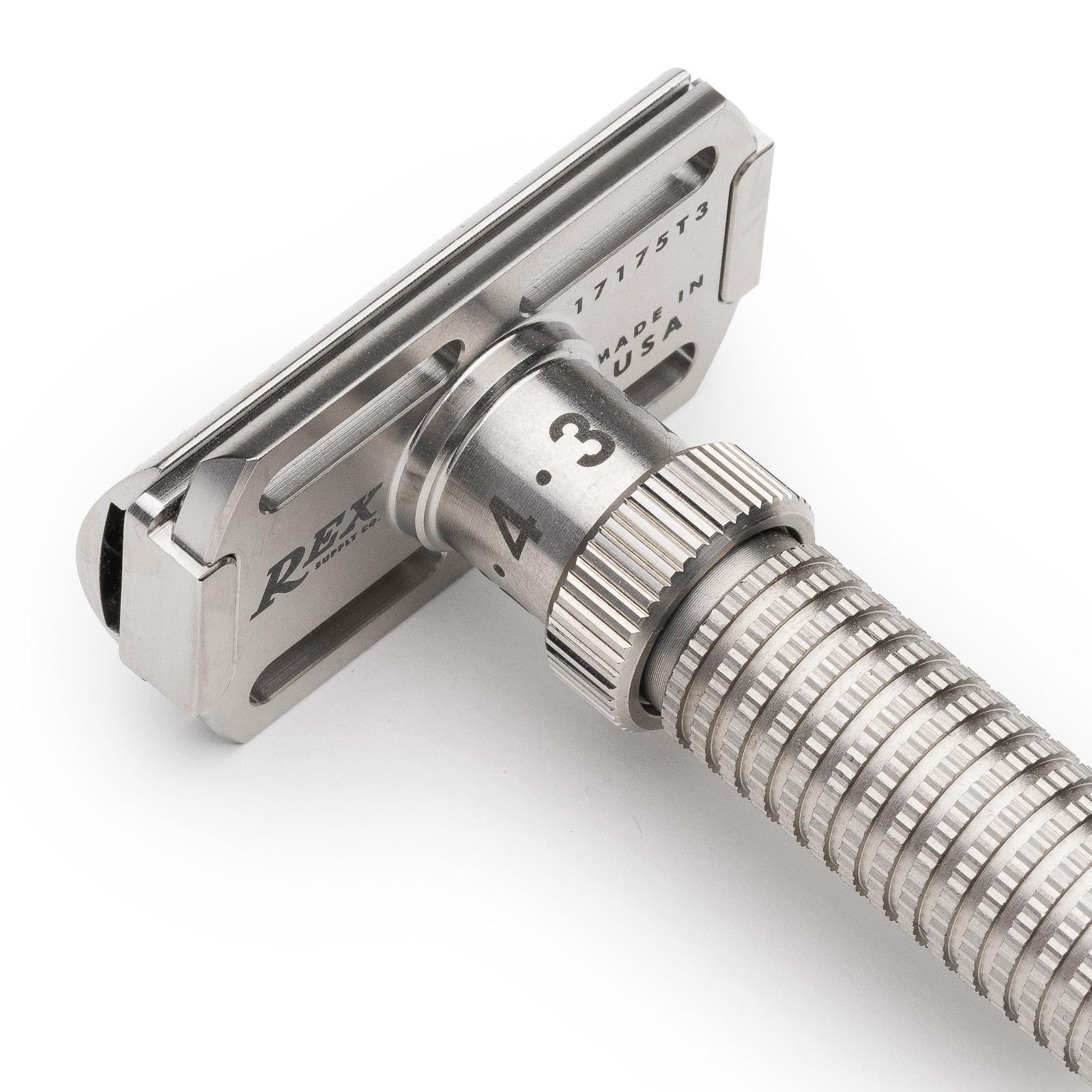 Rex Supply Co | Ambassador Adjustable DE Razor | Razor Emporium