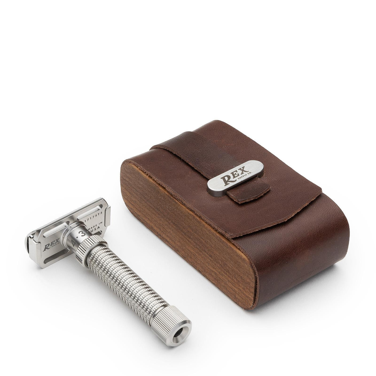 Rex Supply Co. DE Safety Razor Case | Razor Emporium - Razor Emporium