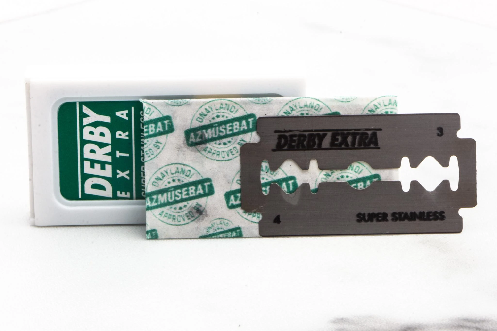Extra Blade Razor Derby Extra DE | Super Stainless Blade | Razor Emporium - Razor Emporium