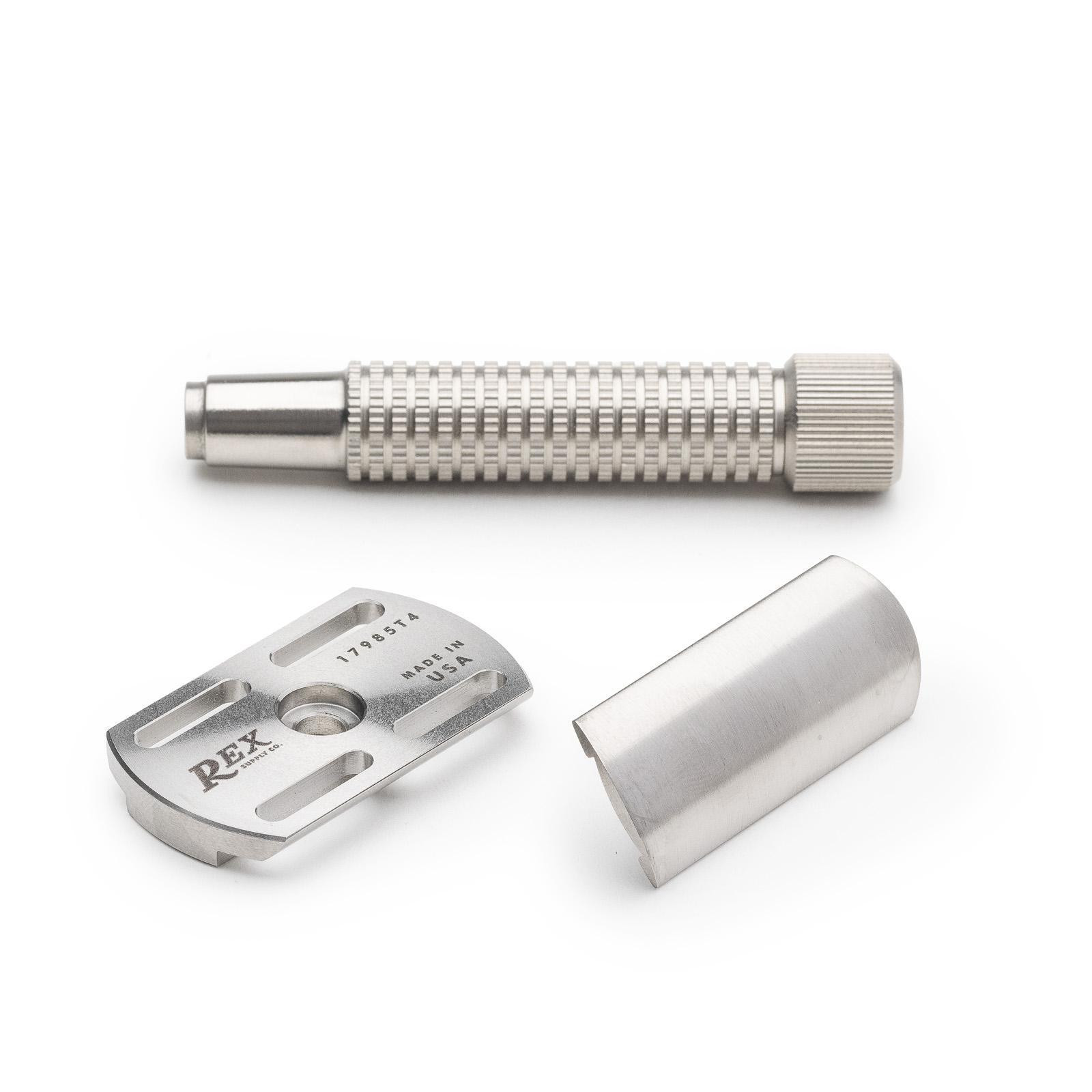 Rex Supply Co | Envoy Stainless Steel DE Razor | Razor Emporium