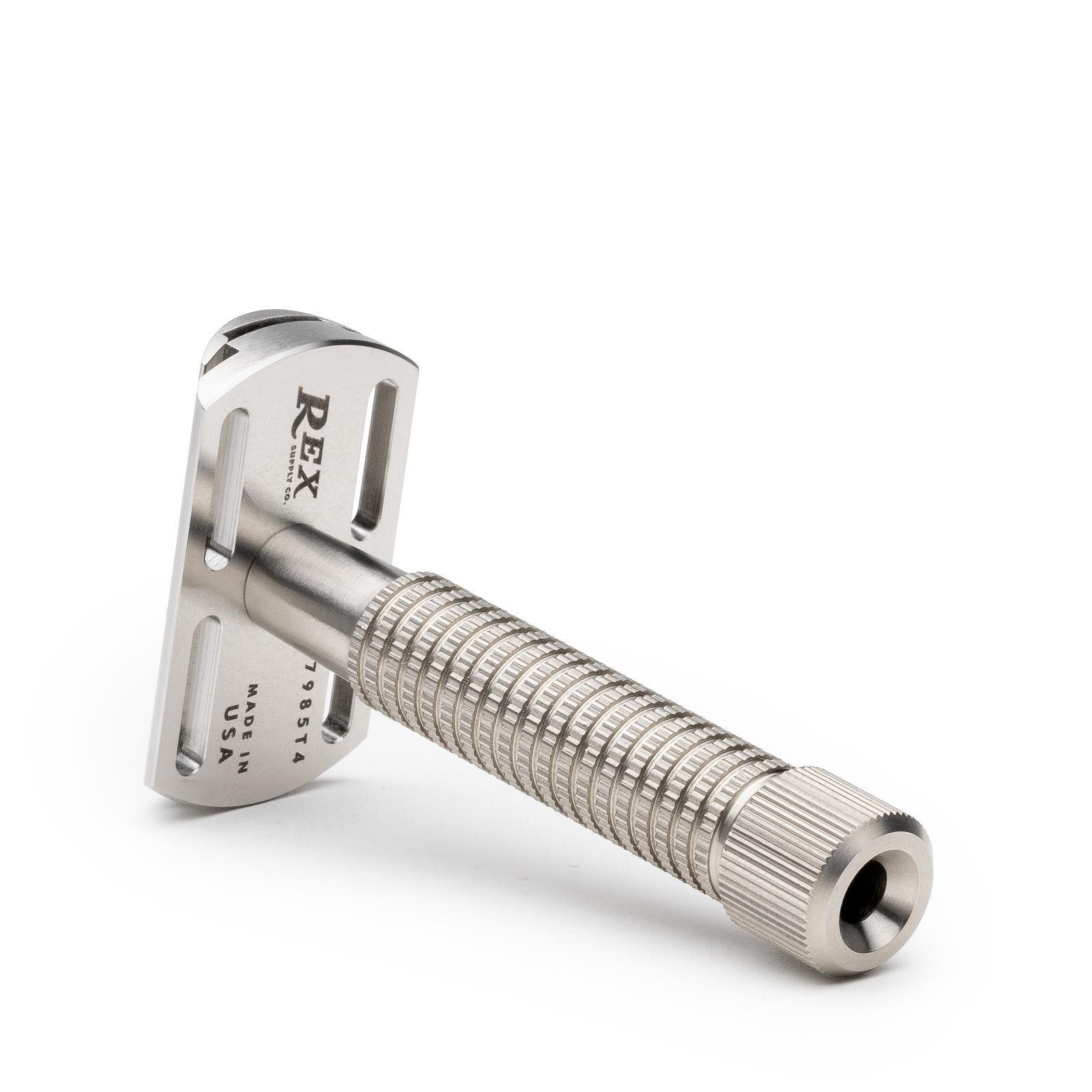 Rex Supply Co | Envoy Stainless Steel DE Razor | Razor Emporium