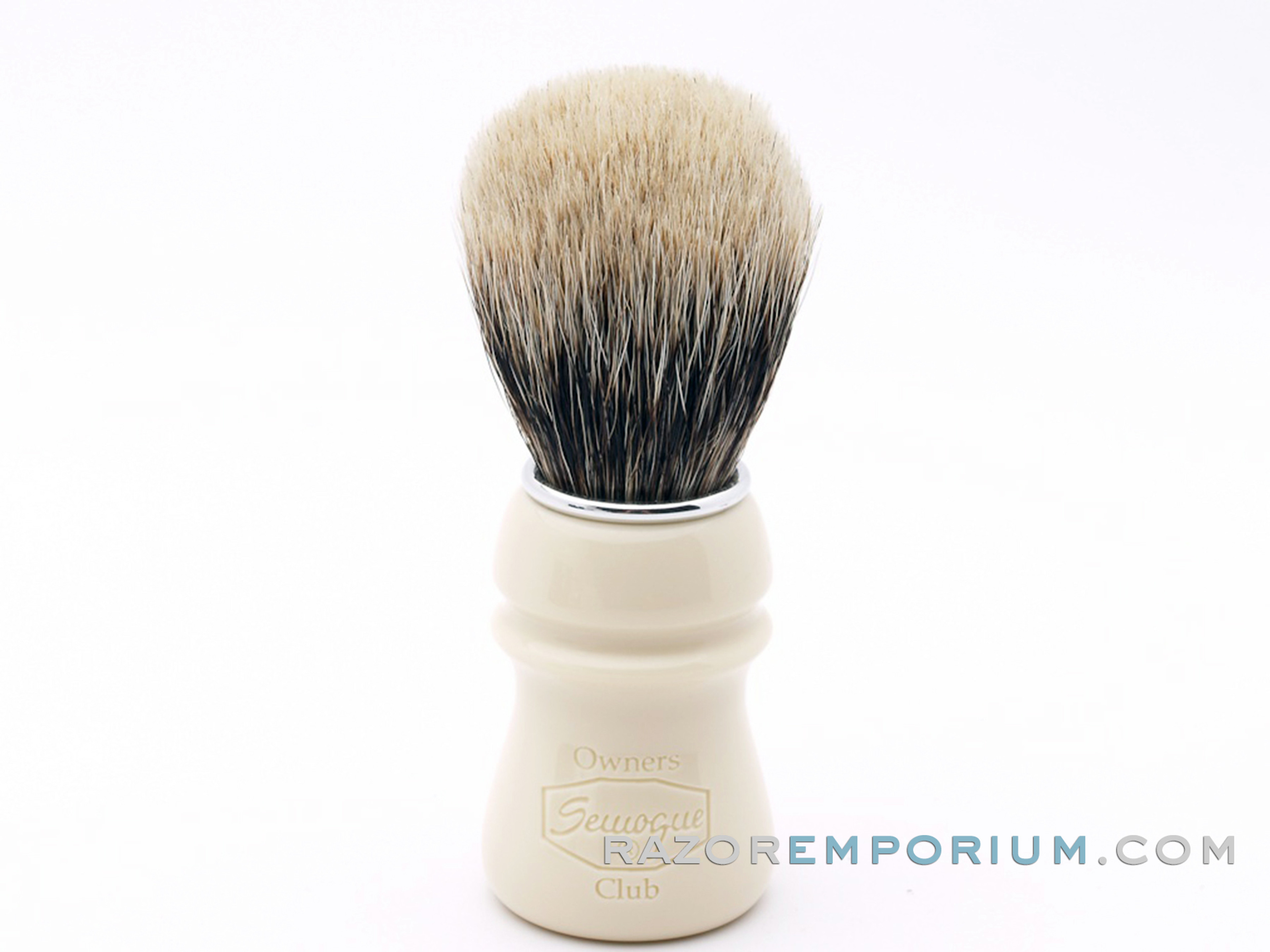 Semogue SOC C5 Mistura Finest シェービングブラシ Semogue SOC C5 Mistura - Finest Boar & Badger Cherry wood